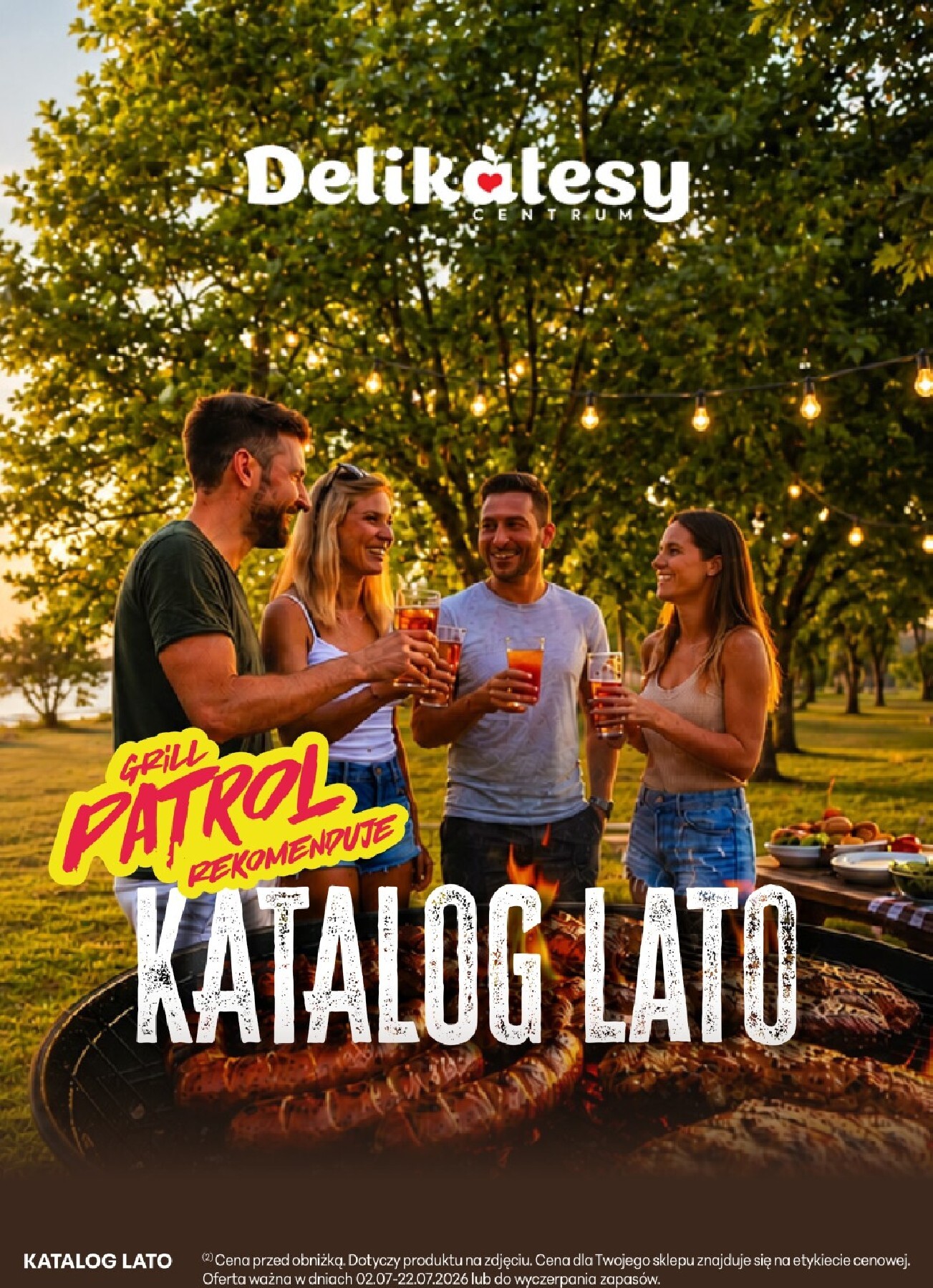 Aktualna gazetka Delikatesy Centrum - Katalog Lato ważna od 02.07.2026 do 22.07.2026