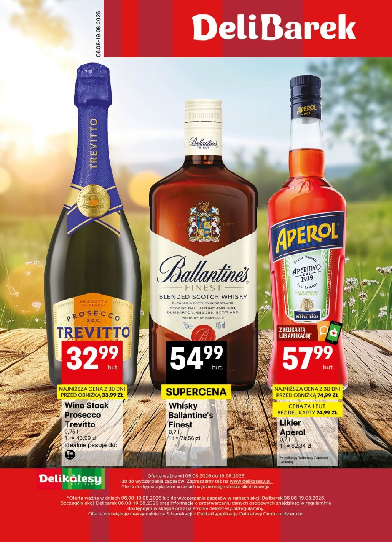 Aktualna gazetka Delikatesy Centrum ważna od 06.08.2026 do 19.08.2026