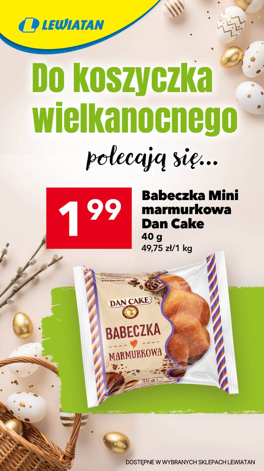 Gazetka Lewiatan - Polecamy - ważna od 25.03.2026 do 04.04.2026