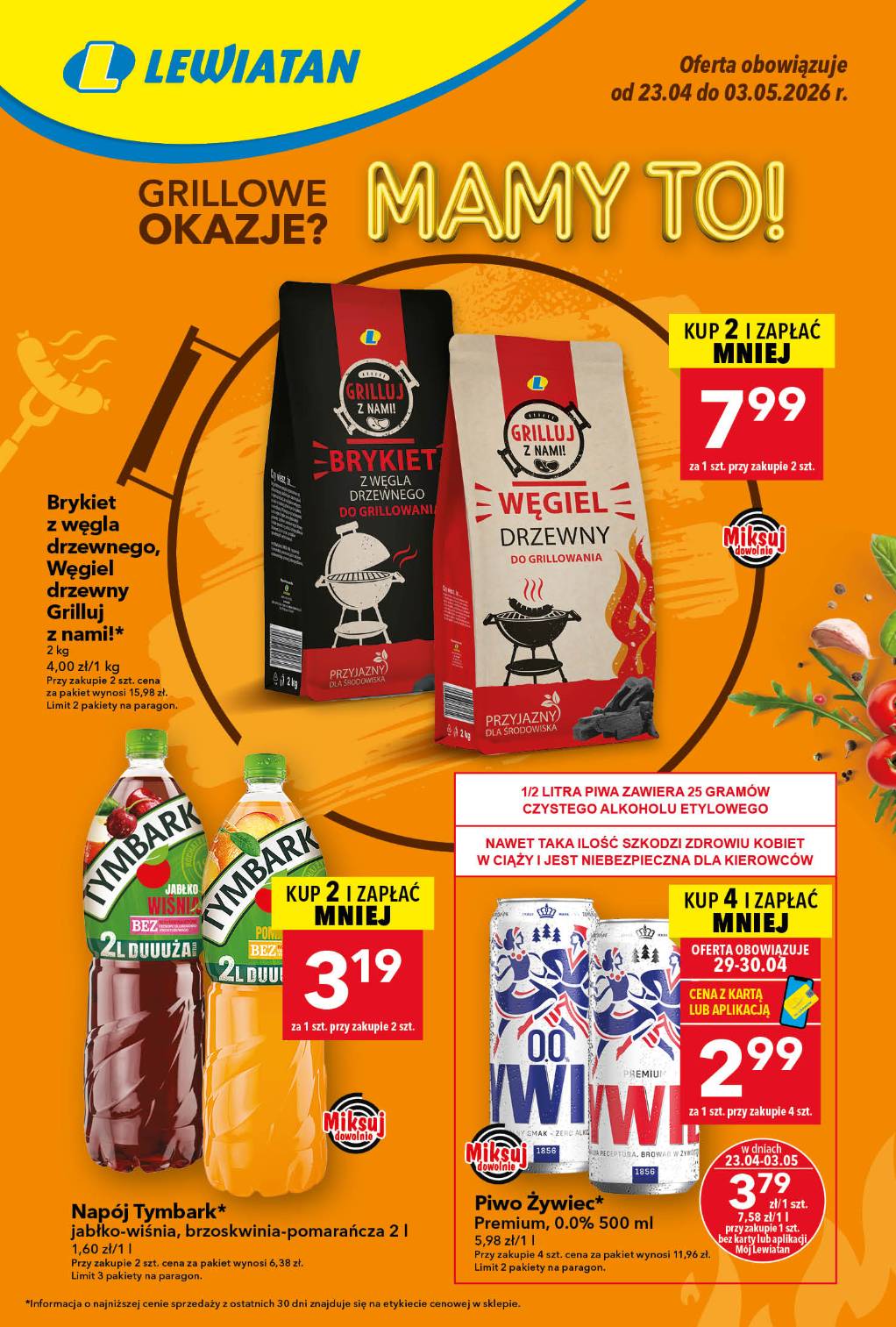 Nowa gazetka Lewiatan ważna od 23.04.2026 do 03.05.2026