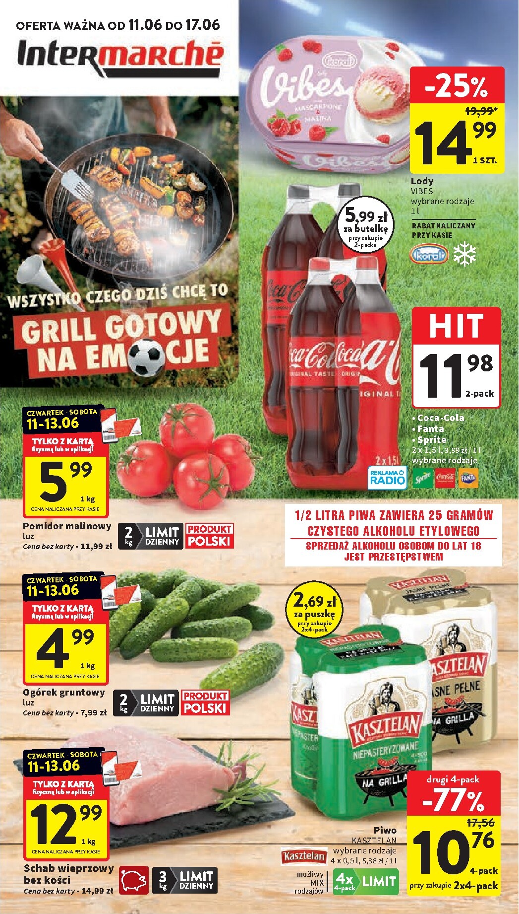 Nowa gazetka Intermarché ważna od 11.06.2026 do 17.06.2026