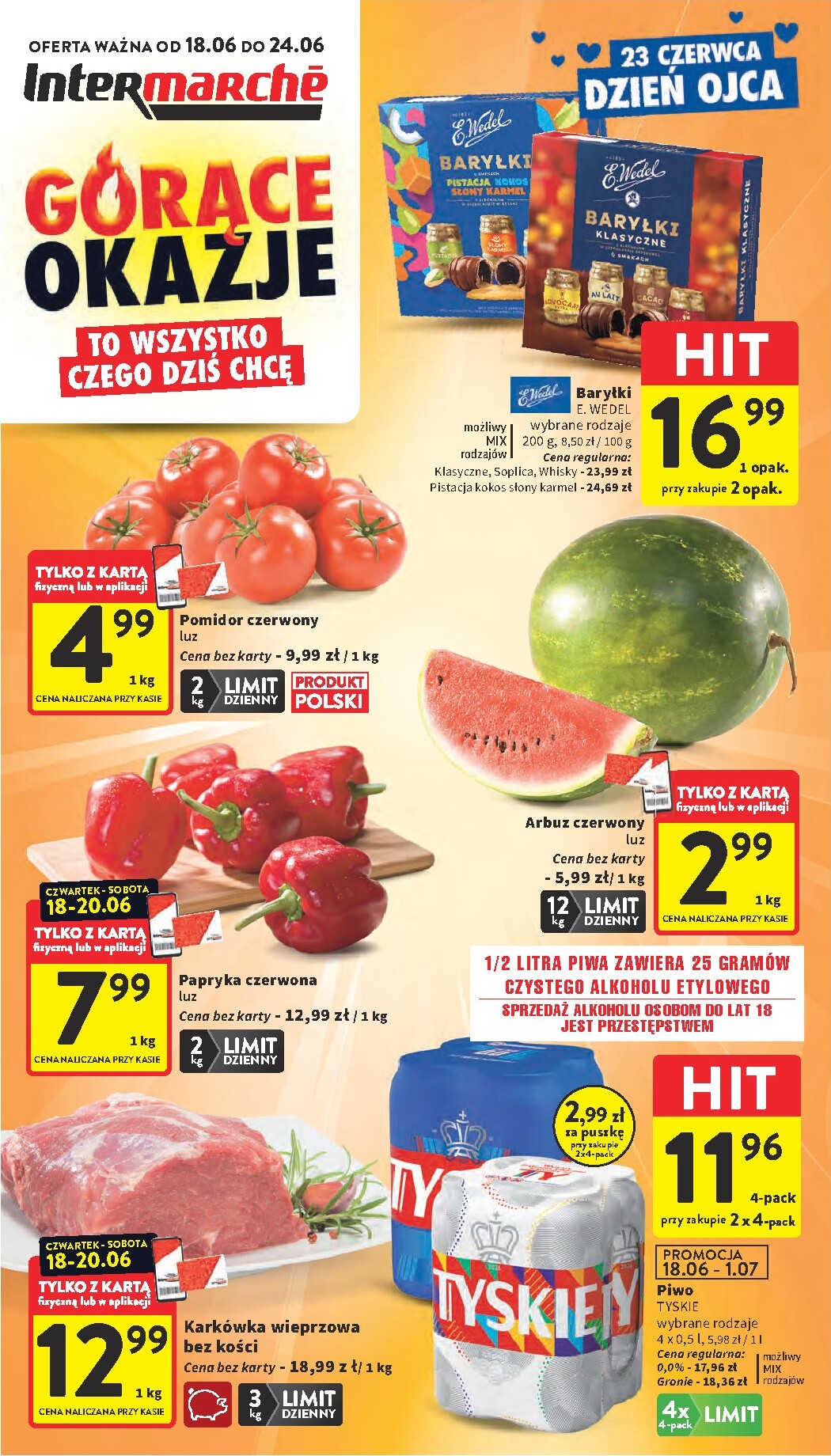 Nowa gazetka Intermarché ważna od 18.06.2026 do 24.06.2026
