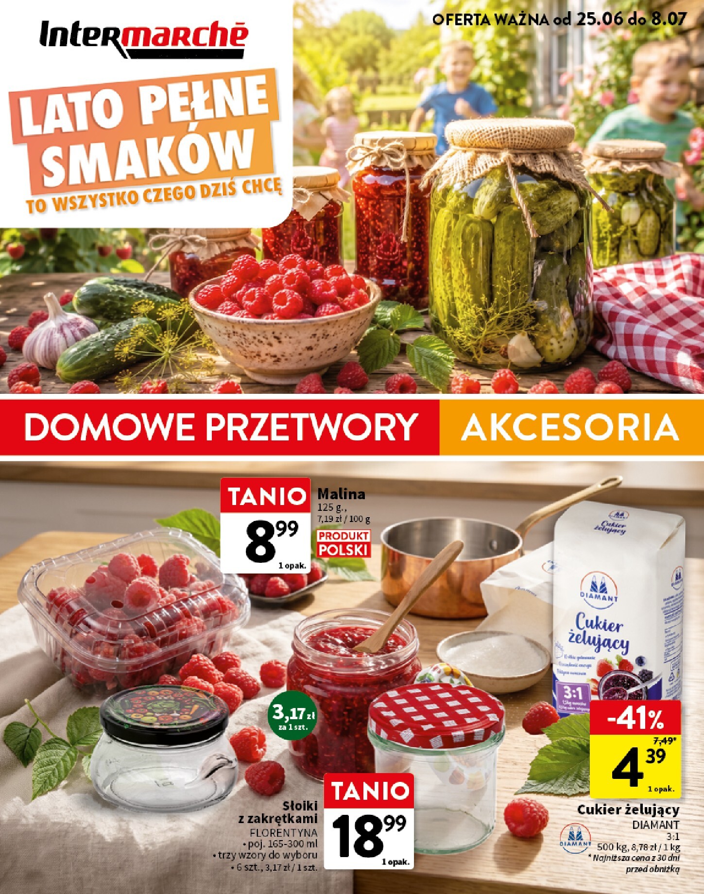 Aktualna gazetka Intermarché - Domowe przetwory akcesoria ważna od 25.06.2026 do 08.07.2026