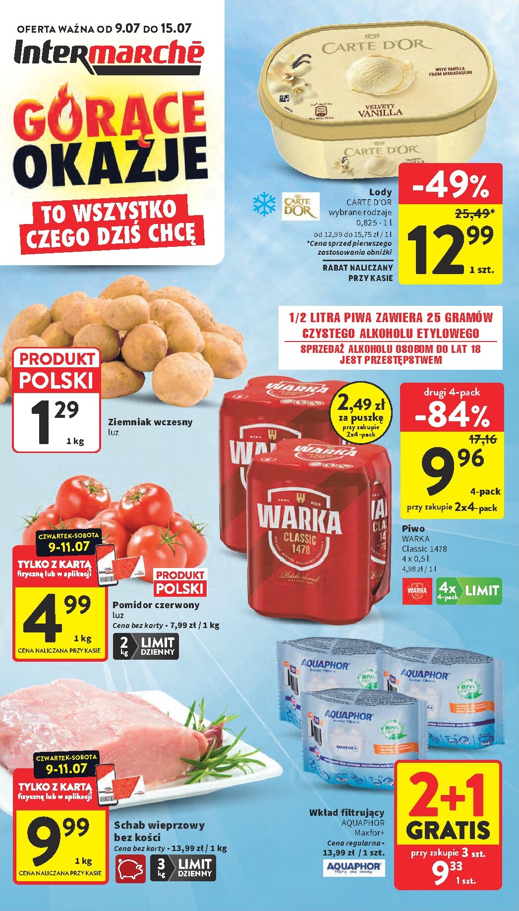 Nowa gazetka Intermarché ważna od 09.07.2026 do 15.07.2026