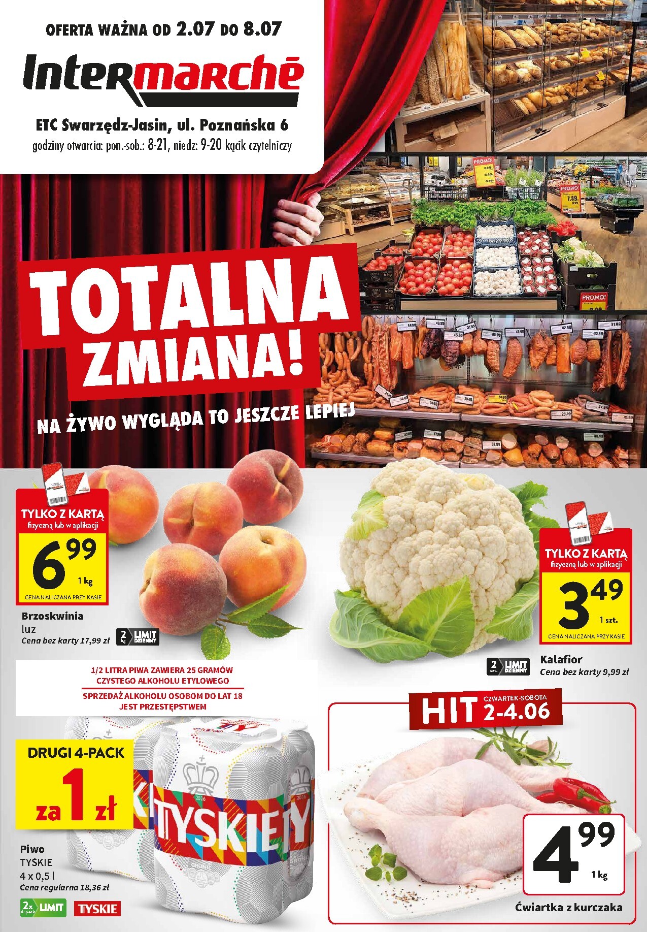 Aktualna gazetka Intermarché - ETC Swarzędz-Jasin, ul. Poznańska 6 ważna od 02.07.2026 do 08.07.2026