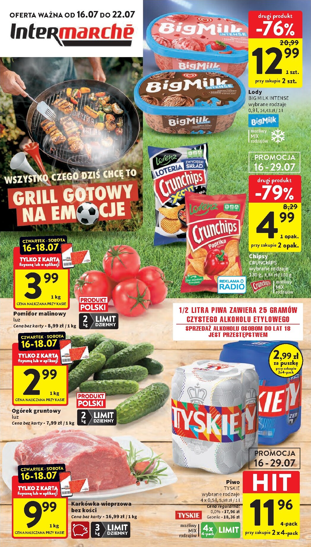 Nowa gazetka Intermarché ważna od 16.07.2026 do 22.07.2026