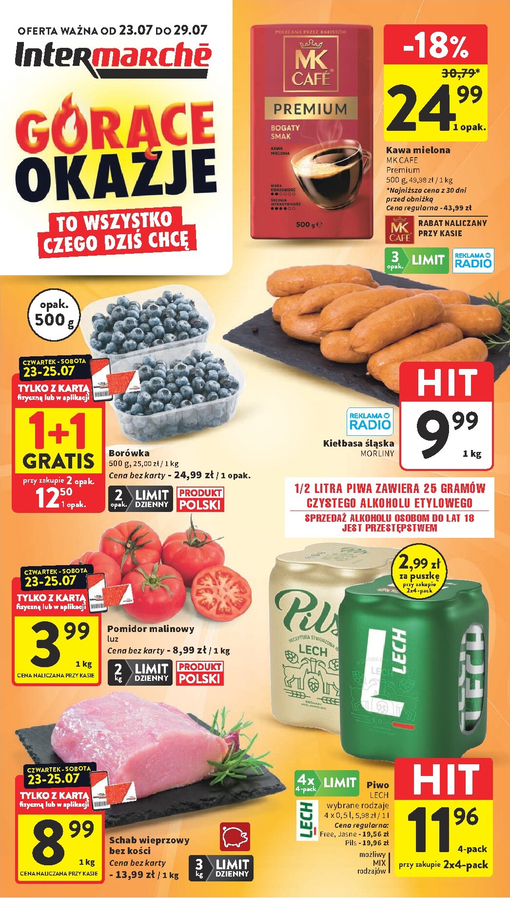 Nowa gazetka Intermarché ważna od 23.07.2026 do 29.07.2026