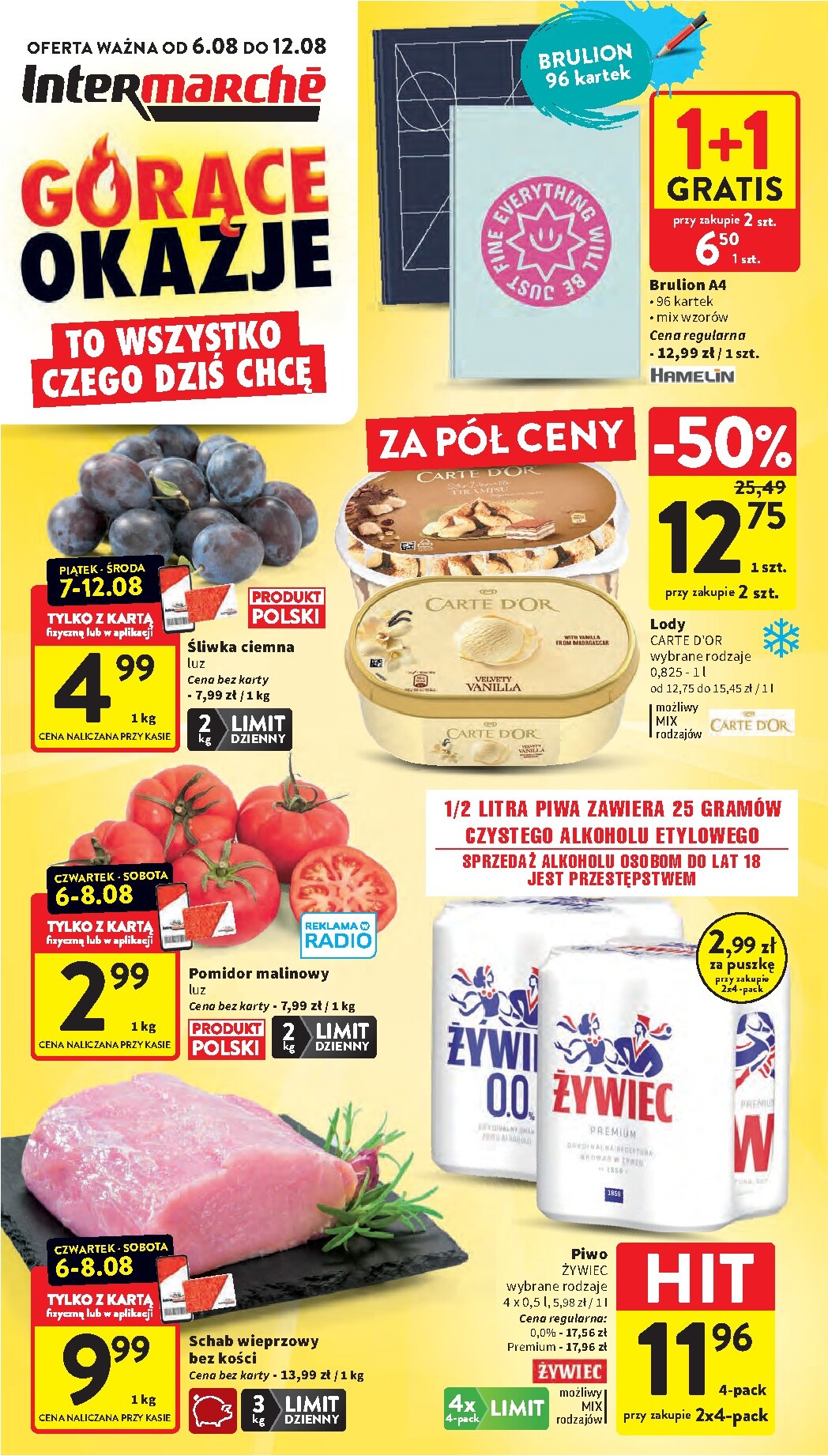 Nowa gazetka Intermarché ważna od 06.08.2026 do 12.08.2026