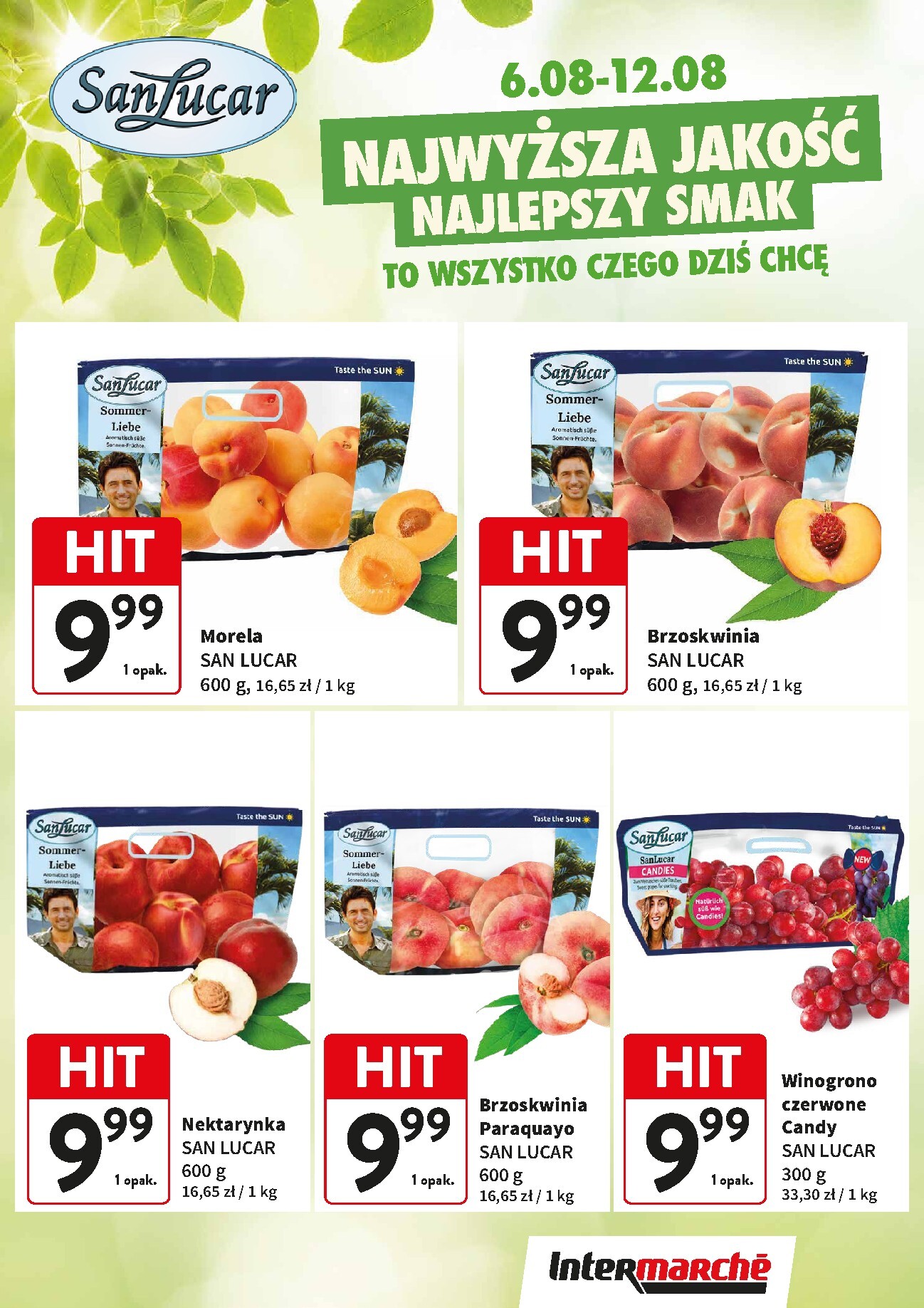 Aktualna gazetka Intermarché - Świeży Hit ważna od 06.08.2026 do 12.08.2026