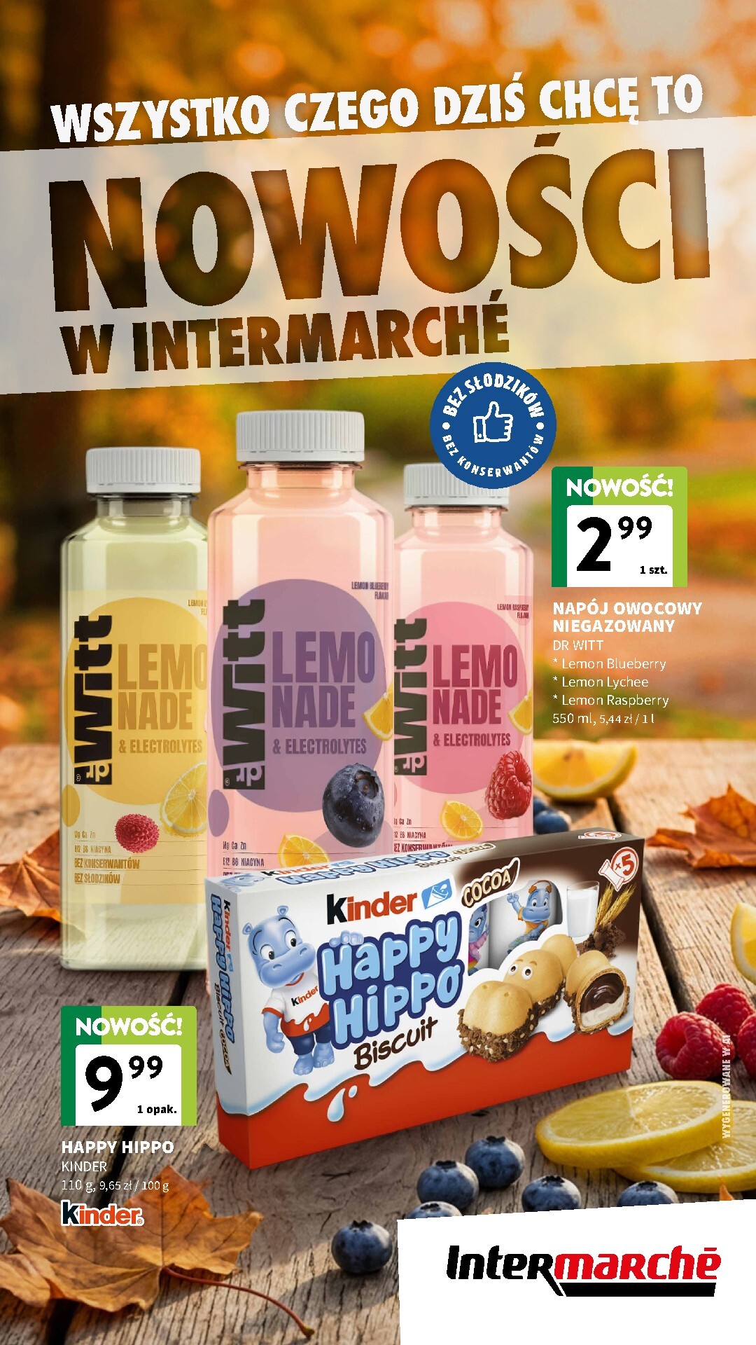 Aktualna gazetka Intermarché - Nowości Wrzesień ważna od 09.09.2026 do 26.09.2026