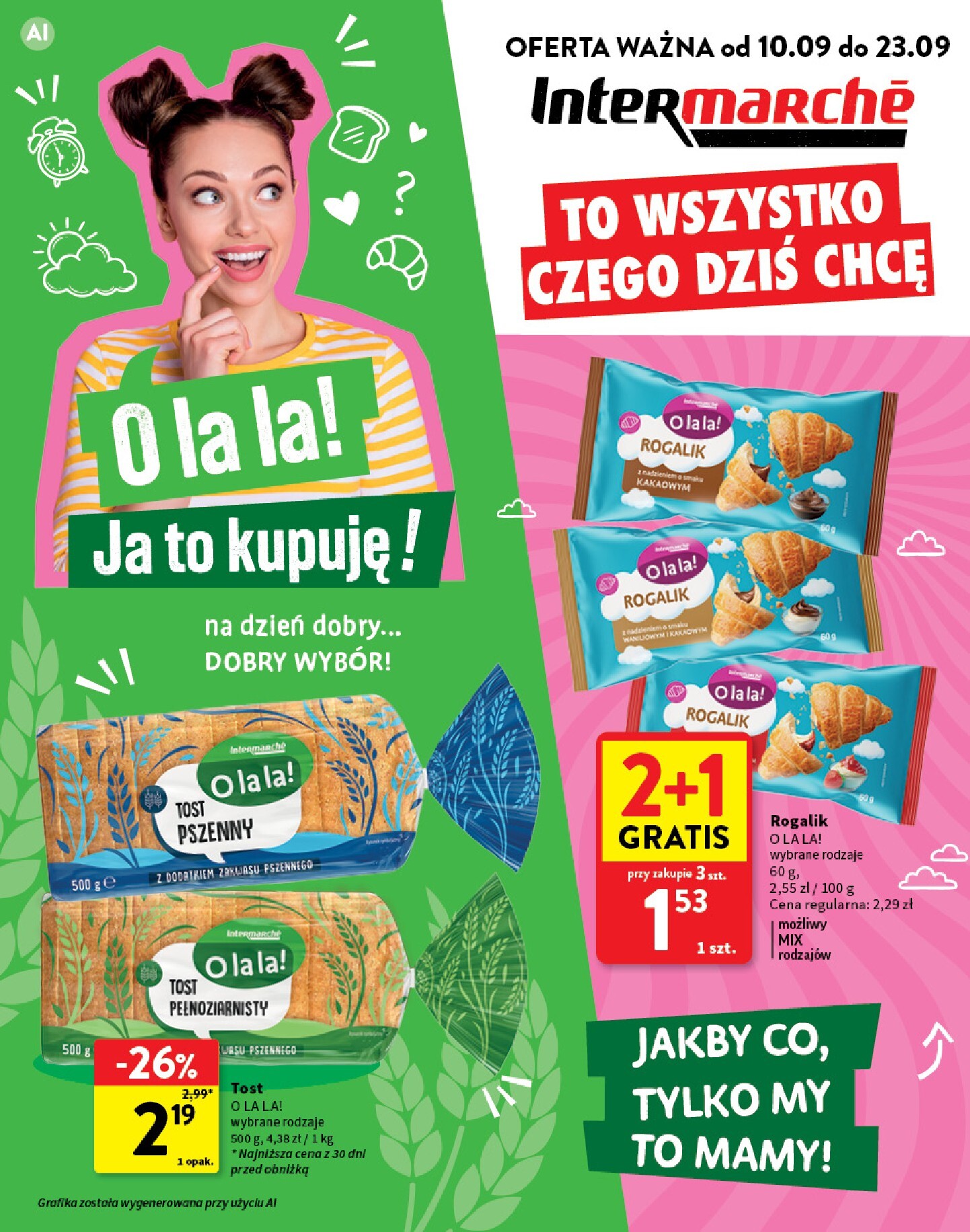 Aktualna gazetka Intermarché - Katalog O La La ważna od 10.09.2026 do 23.09.2026