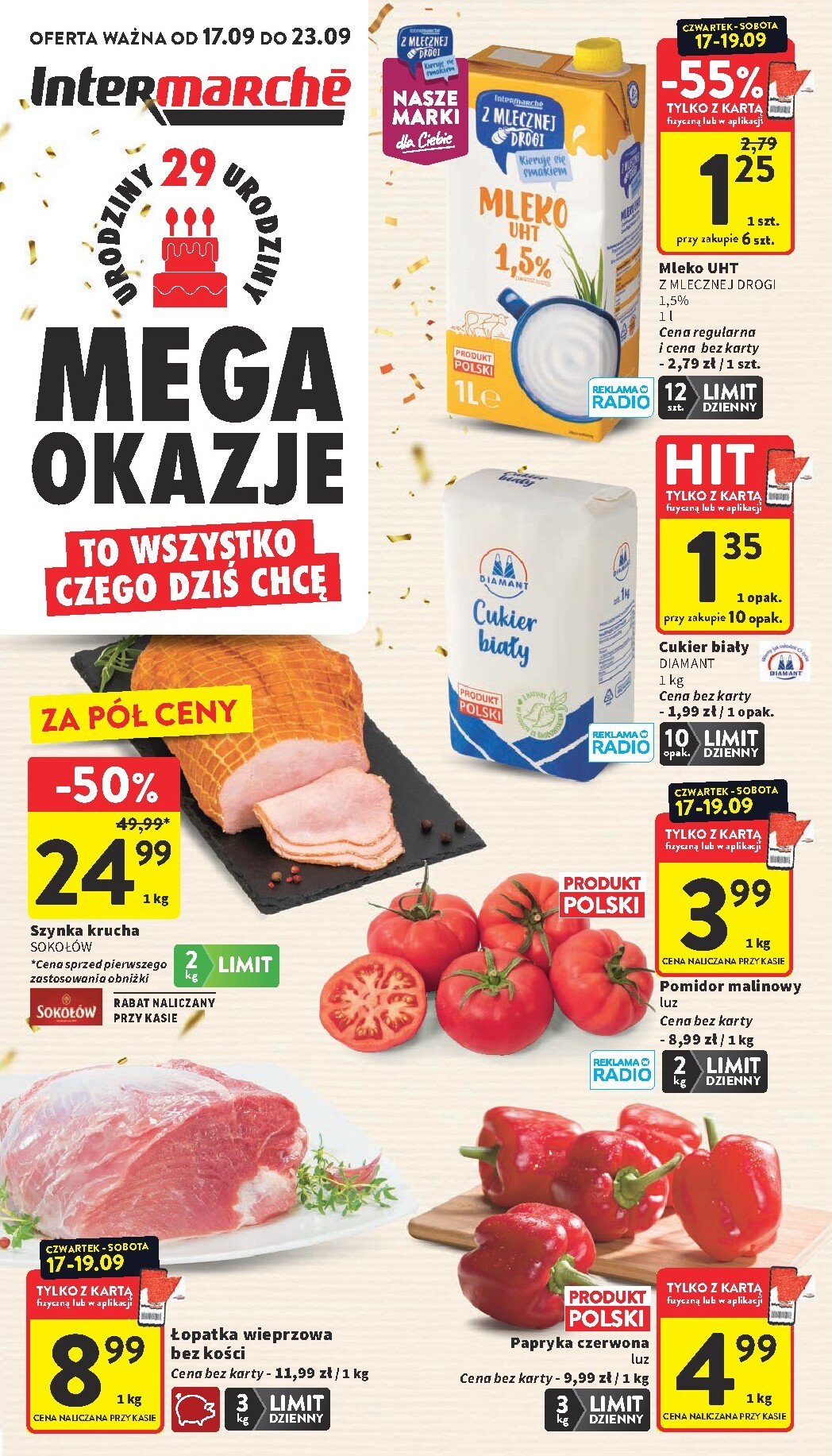 Aktualna gazetka Intermarché ważna od 17.09.2026 do 23.09.2026