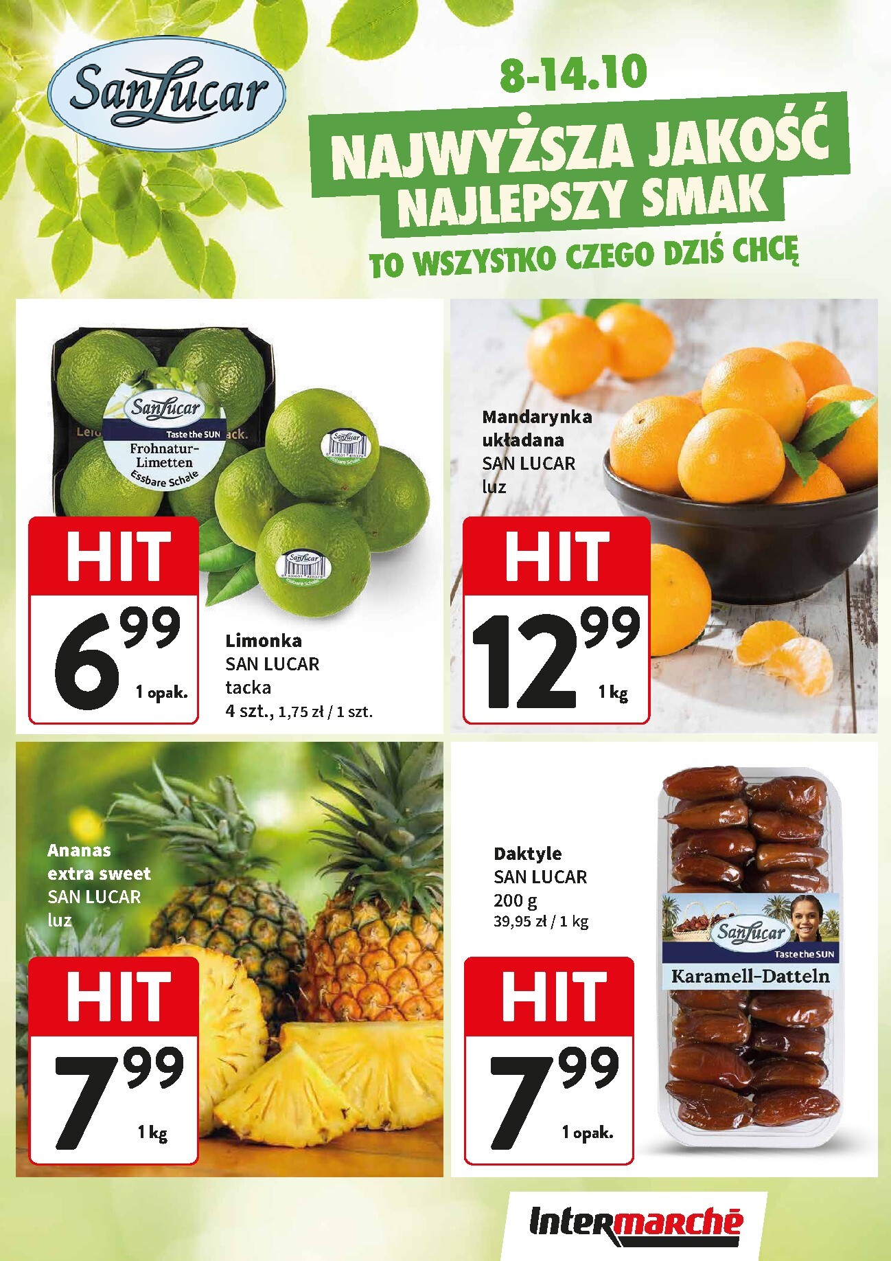 Aktualna gazetka Intermarché - Świeży Hit ważna od 08.10.2026 do 14.10.2026