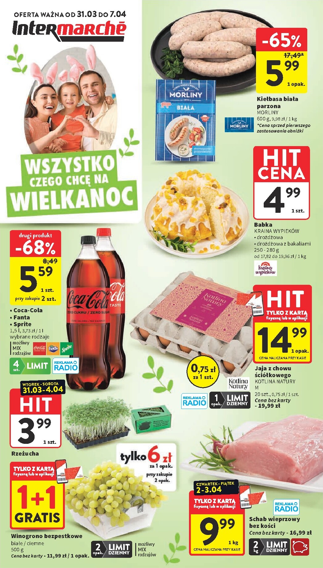 Gazetka Intermarché - ważna od 31.03.2026 do 07.04.2026