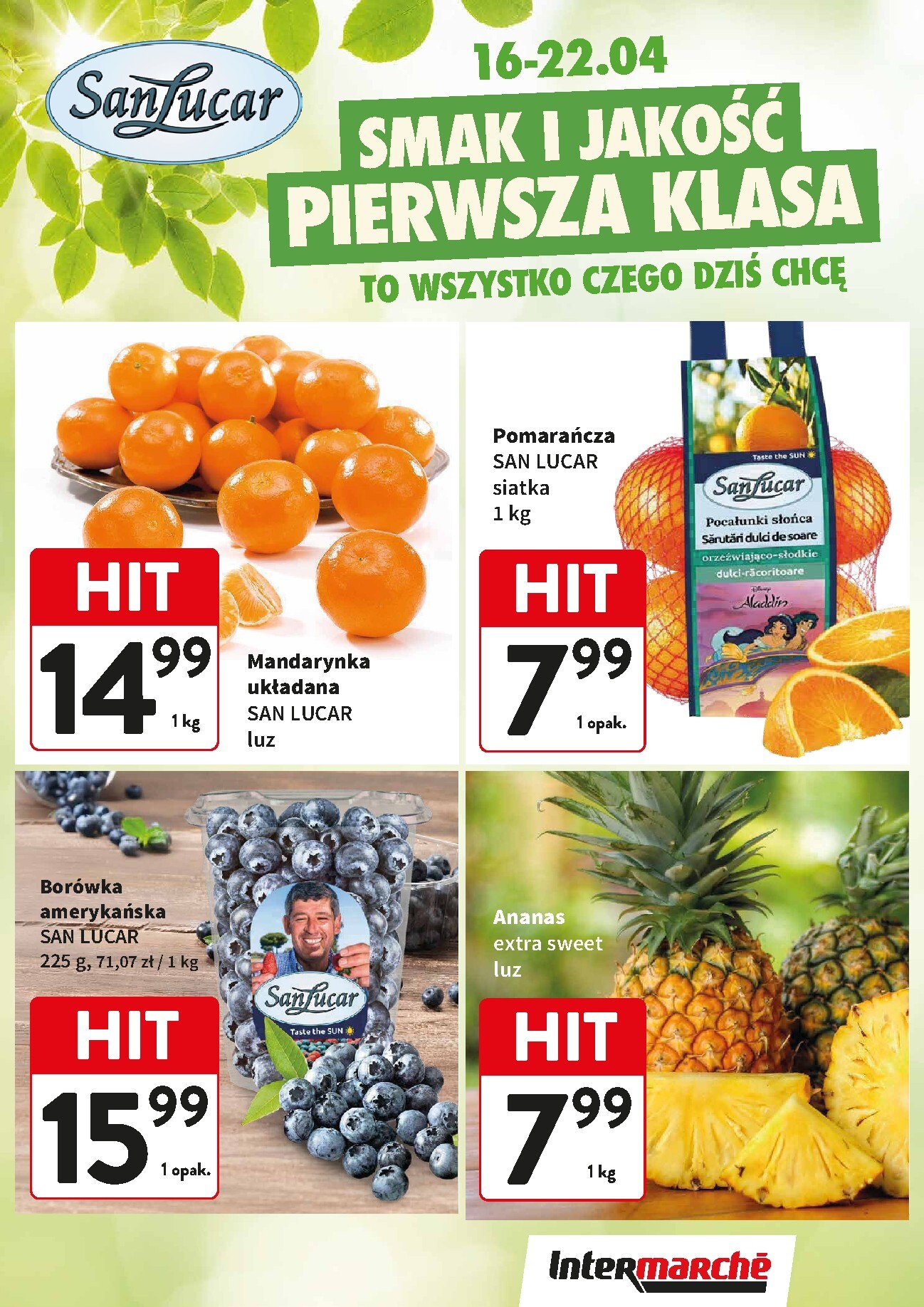 Aktualna gazetka Intermarché - Świeży Hit ważna od 16.04.2026 do 22.04.2026