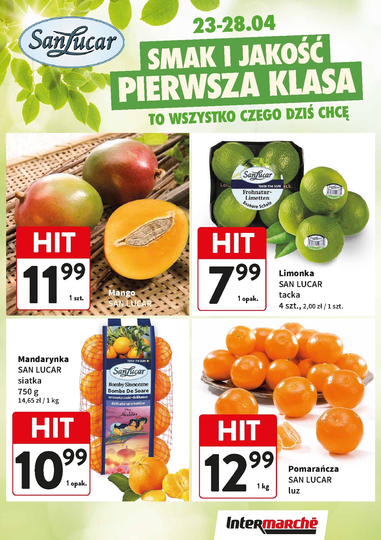 Aktualna gazetka Intermarché - Świeży Hit ważna od 23.04.2026 do 28.04.2026