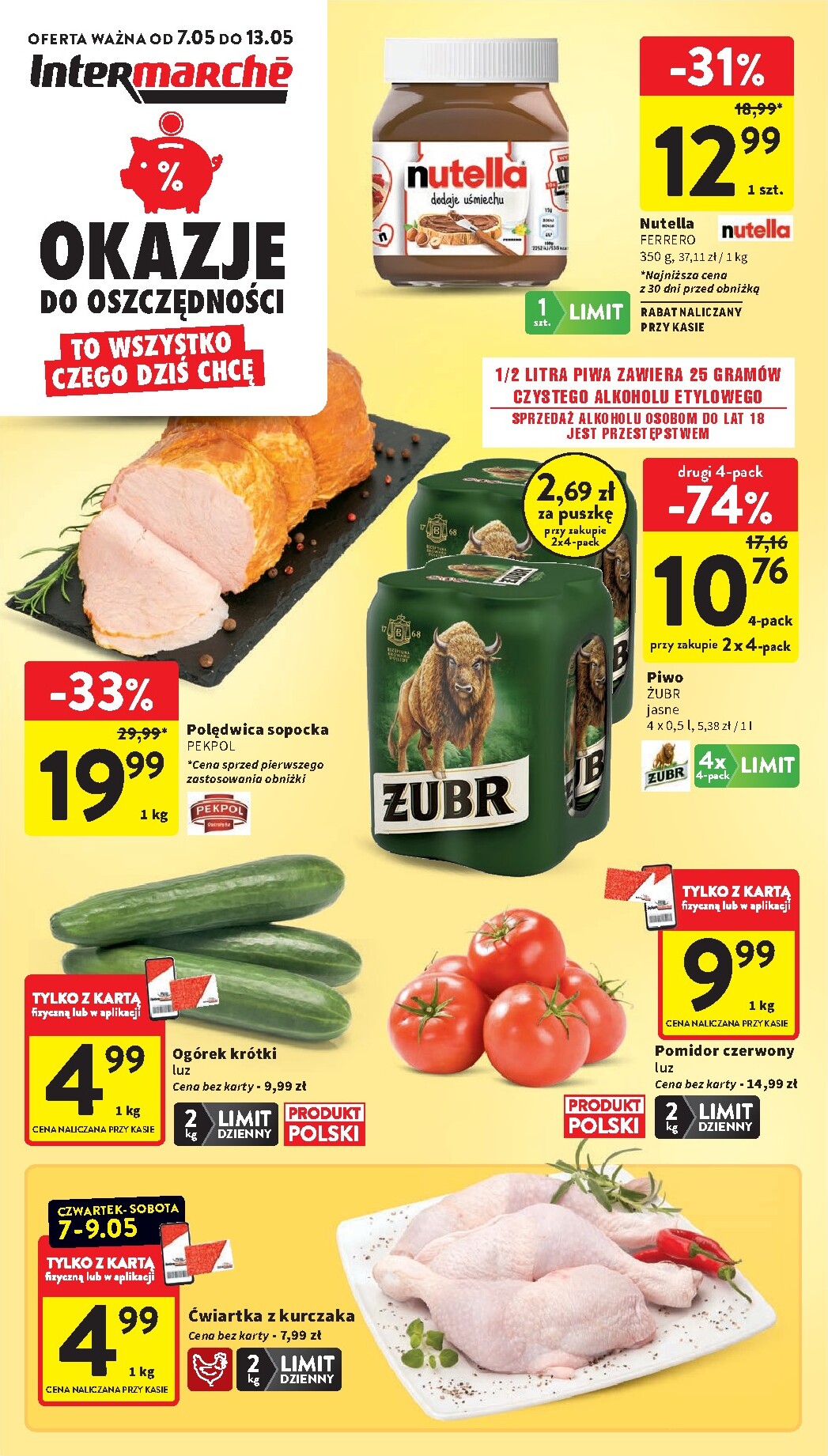 Nowa gazetka Intermarché ważna od 07.05.2026 do 13.05.2026