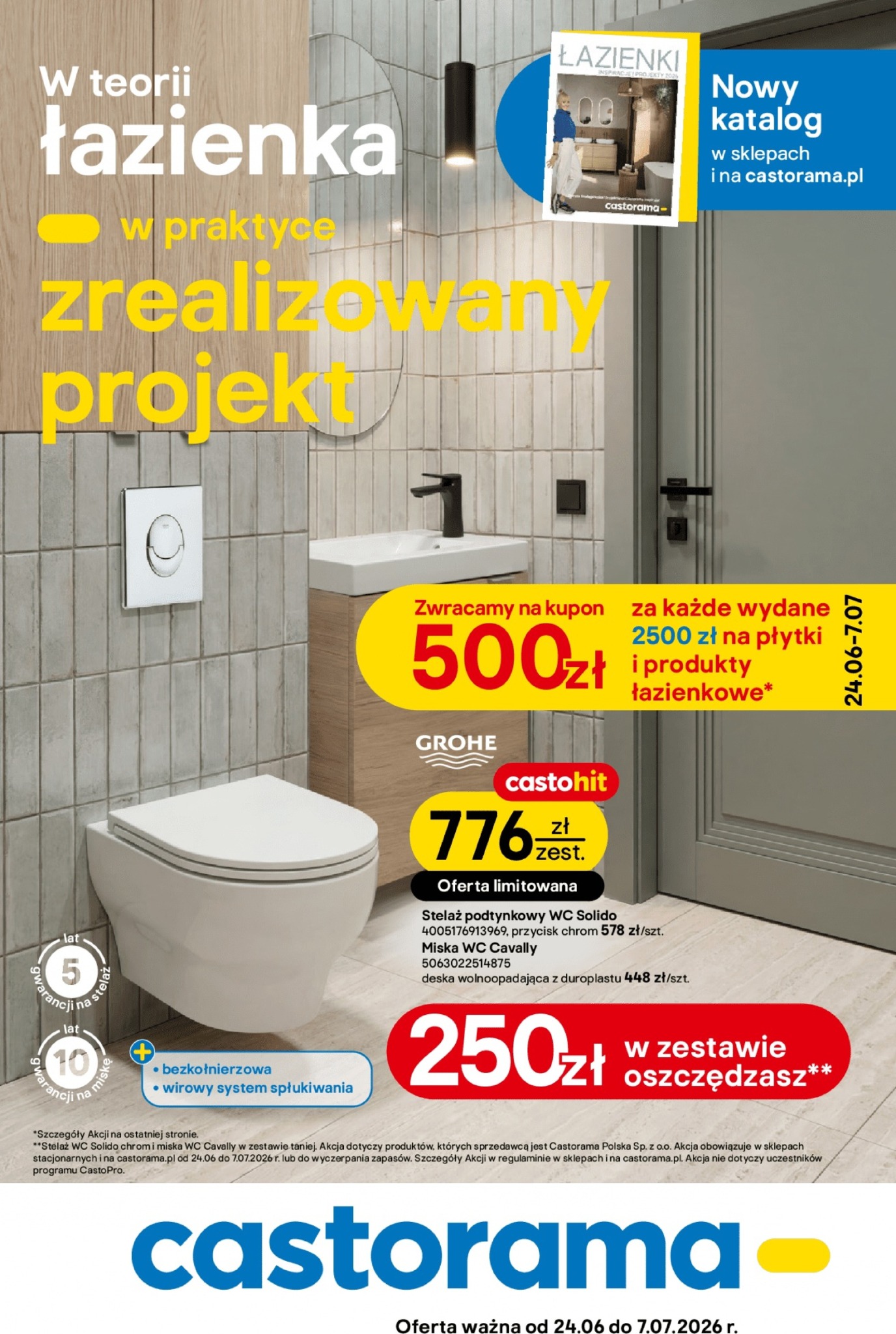 Aktualna gazetka Castorama ważna od 24.06.2026 do 07.07.2026