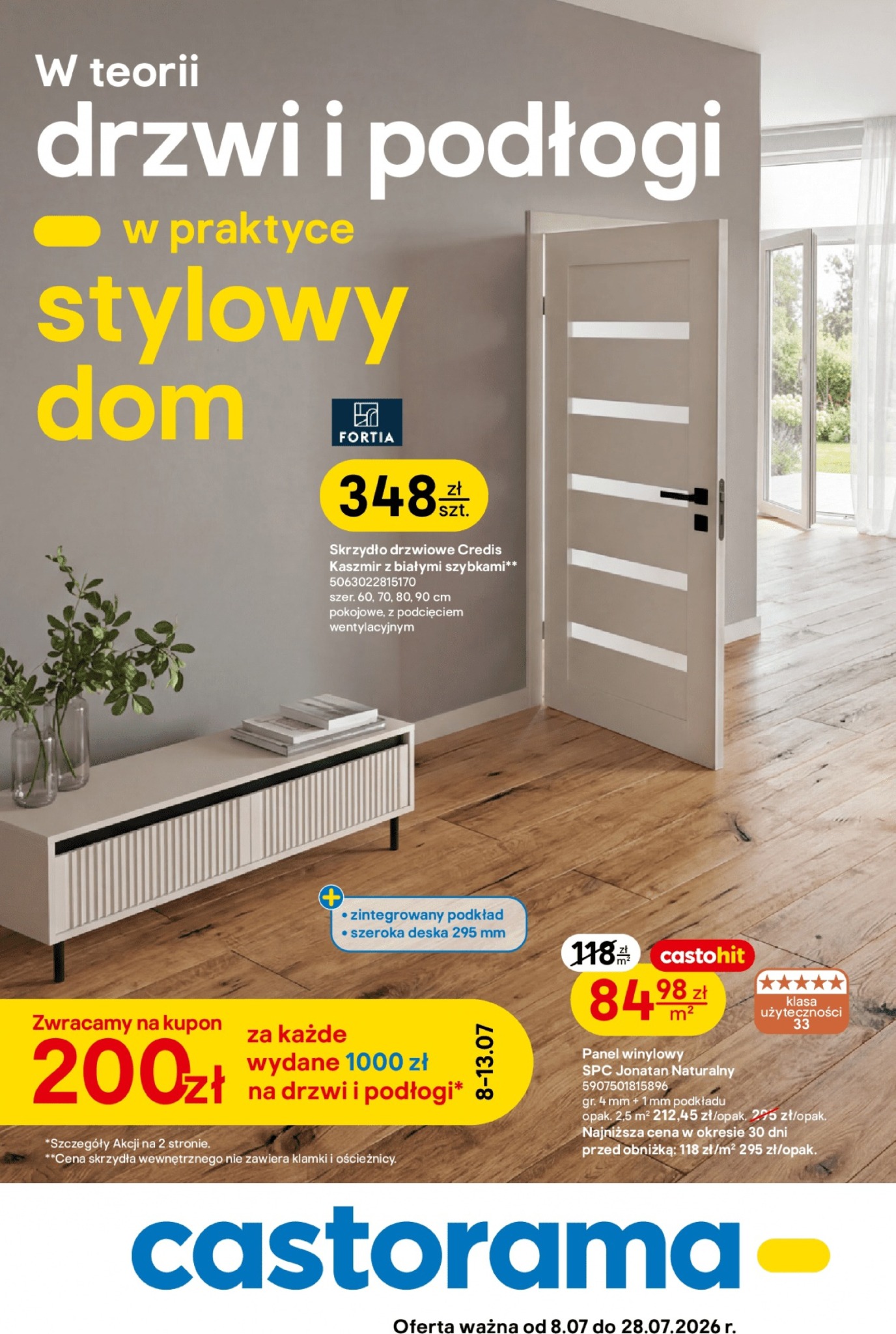 Aktualna gazetka Castorama ważna od 08.07.2026 do 13.07.2026