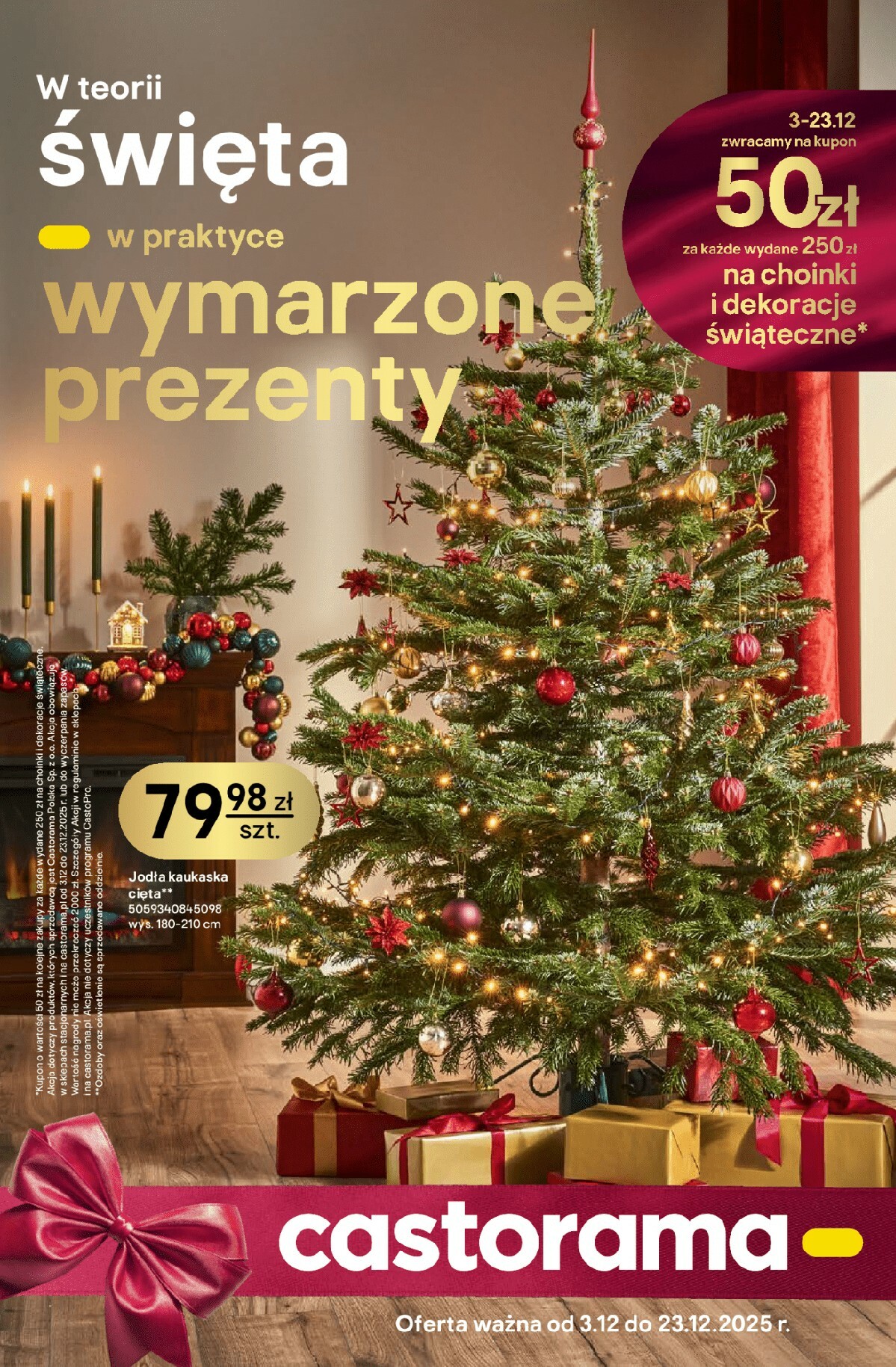 Gazetka Castorama - Święta Bożego Narodzenia - ważna od 03.12. do 23.12.