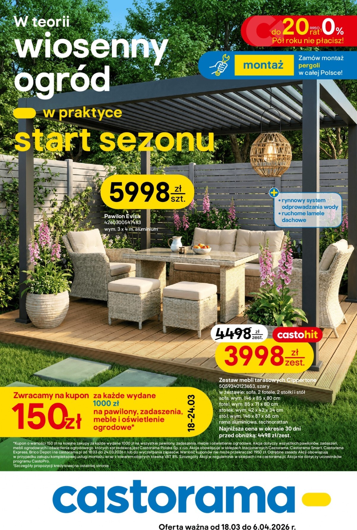 Gazetka Castorama - ważna od 18.03.2026 do 06.04.2026