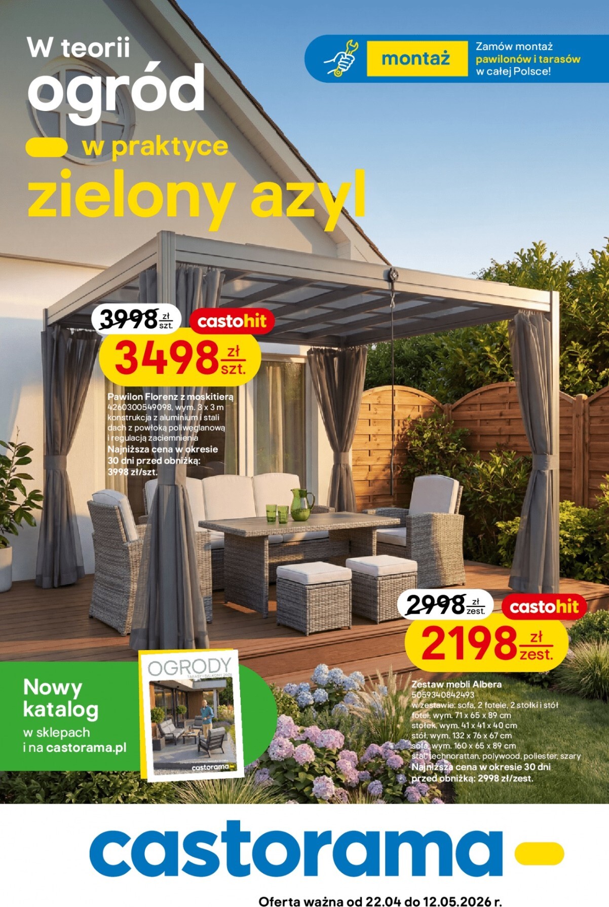 Aktualna gazetka Castorama ważna od 22.04.2026 do 12.05.2026