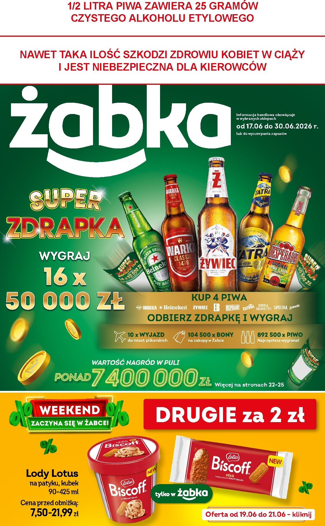 Aktualna gazetka Żabka ważna od 17.06.2026 do 30.06.2026