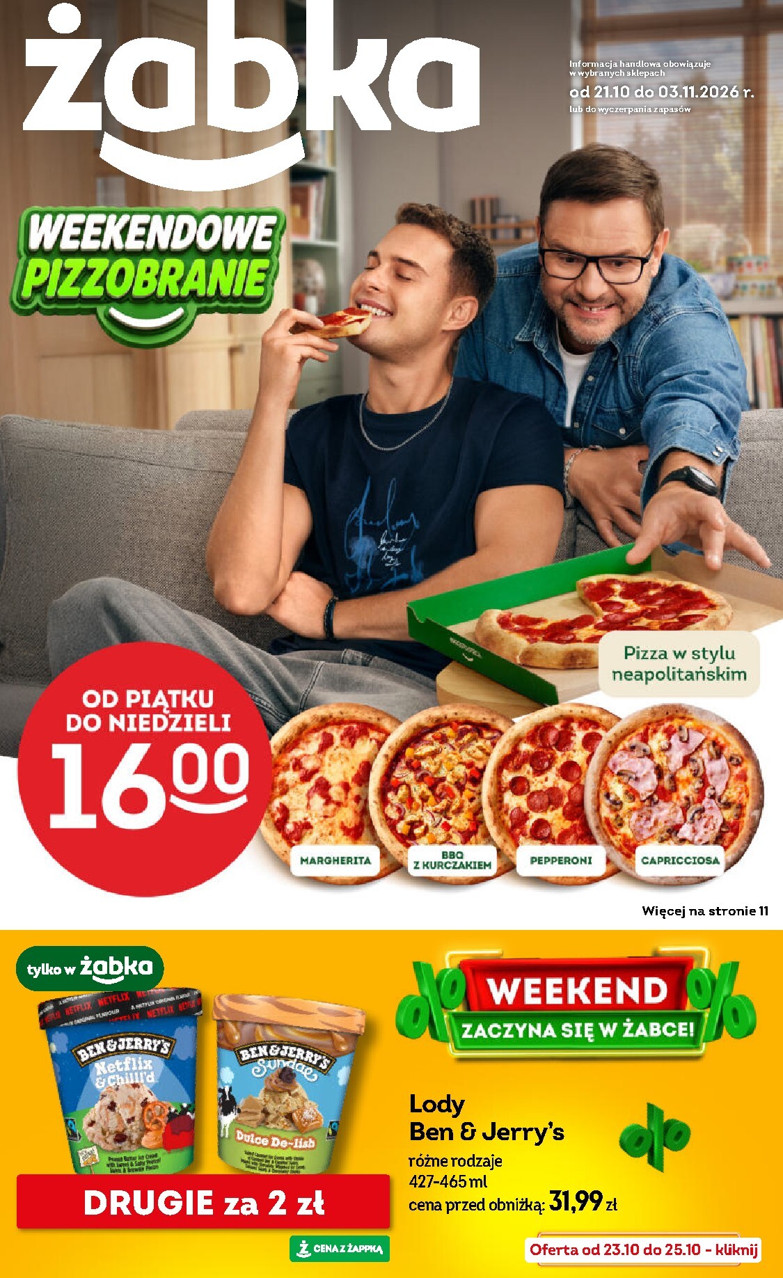 Aktualna gazetka Żabka ważna od 21.10.2026 do 03.11.2026