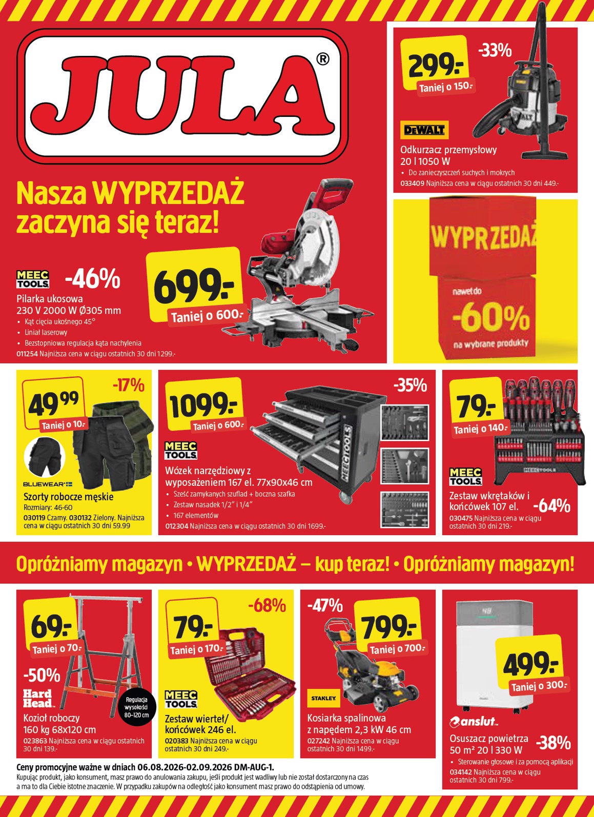 Aktualna gazetka Jula ważna od 06.08.2026 do 02.09.2026