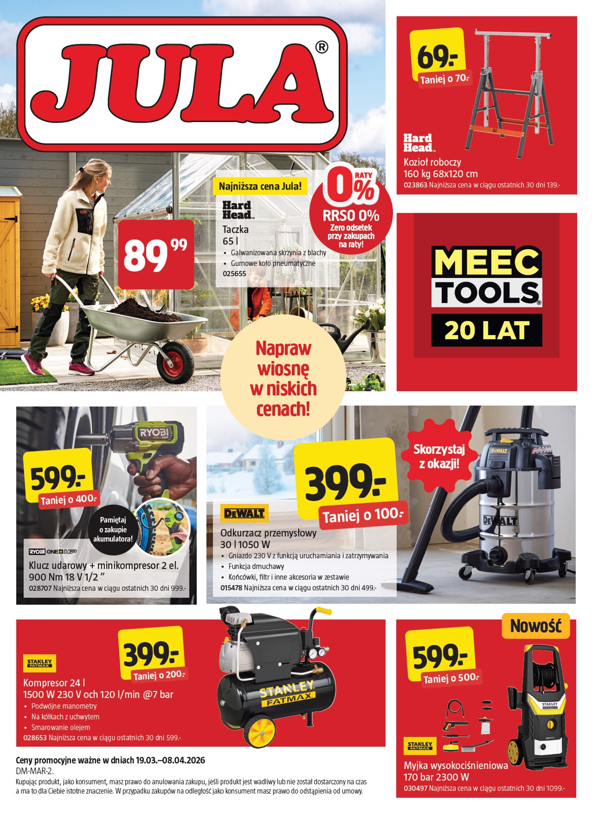 Gazetka Jula - ważna od 19.03.2026 do 08.04.2026