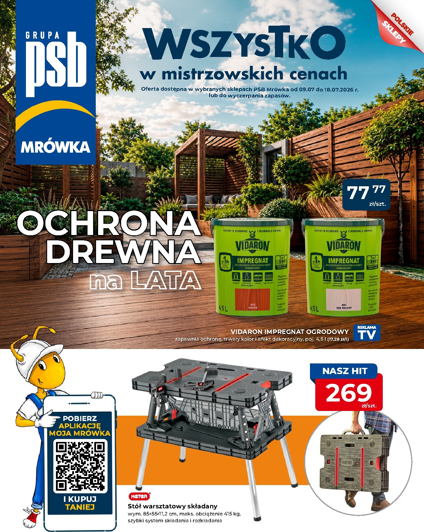 Nowa gazetka Mrówka - Będzino ważna od 09.07.2026 do 18.07.2026