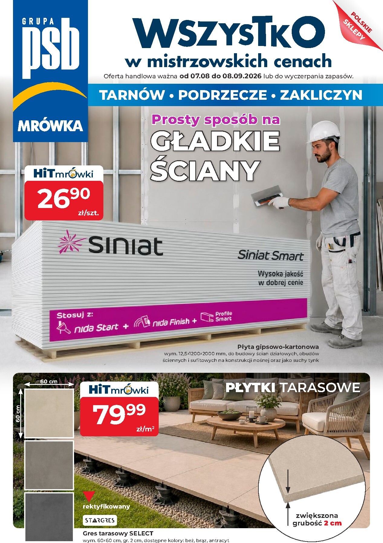 Aktualna gazetka Mrówka - Mrówka Podrzecze ważna od 07.08.2026 do 08.09.2026