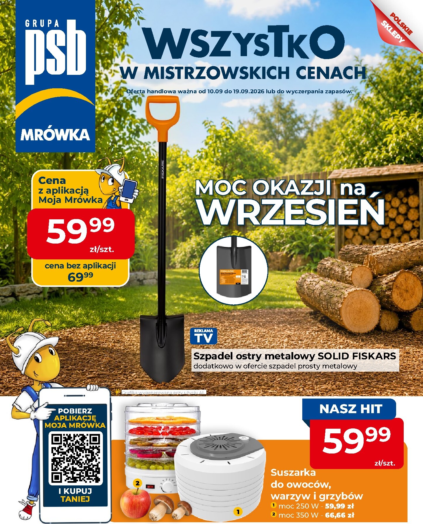 Nowa gazetka Mrówka - Będzino ważna od 10.09.2026 do 19.09.2026