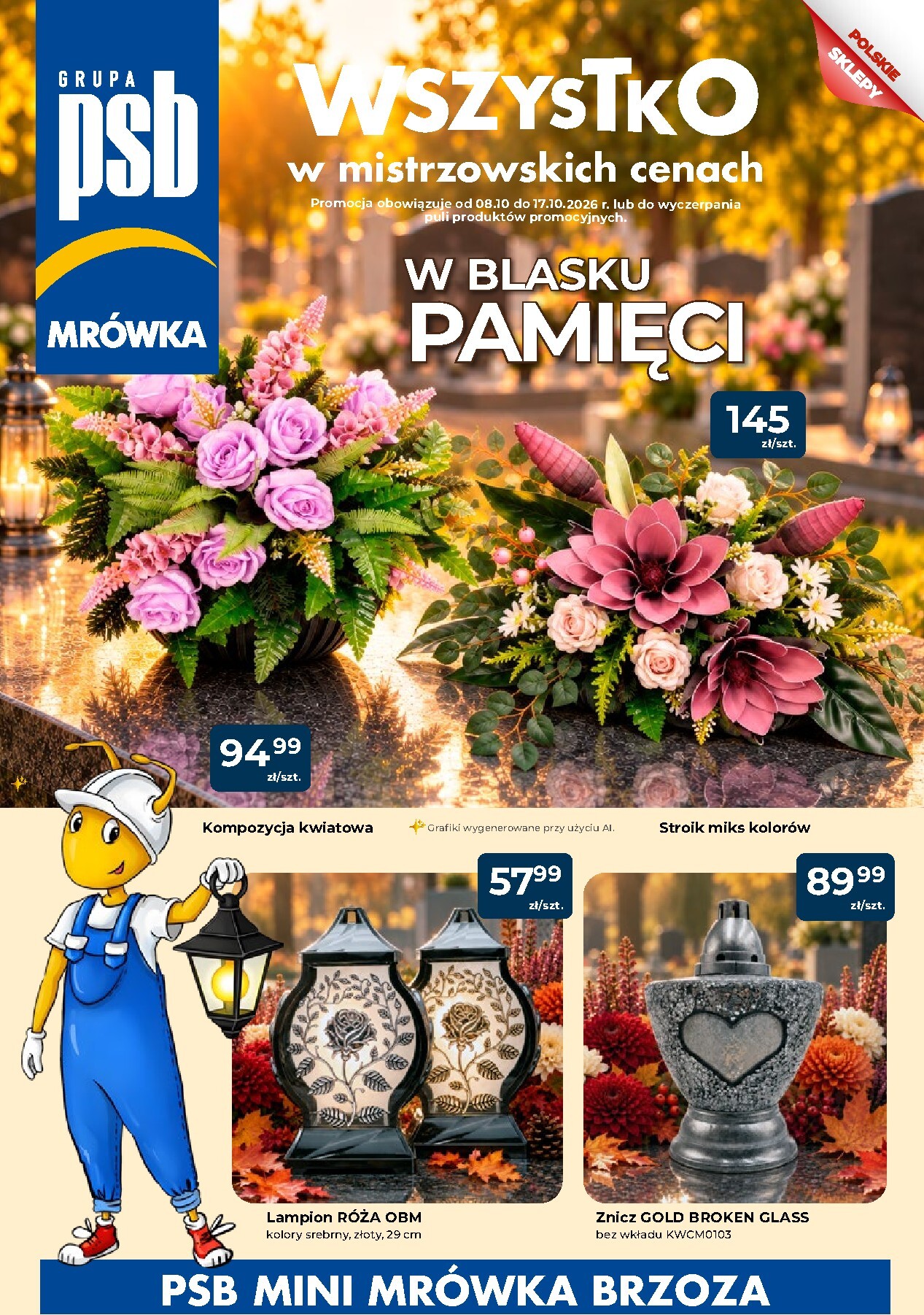 Aktualna gazetka Mrówka - Brzoza ważna od 08.10.2026 do 17.10.2026