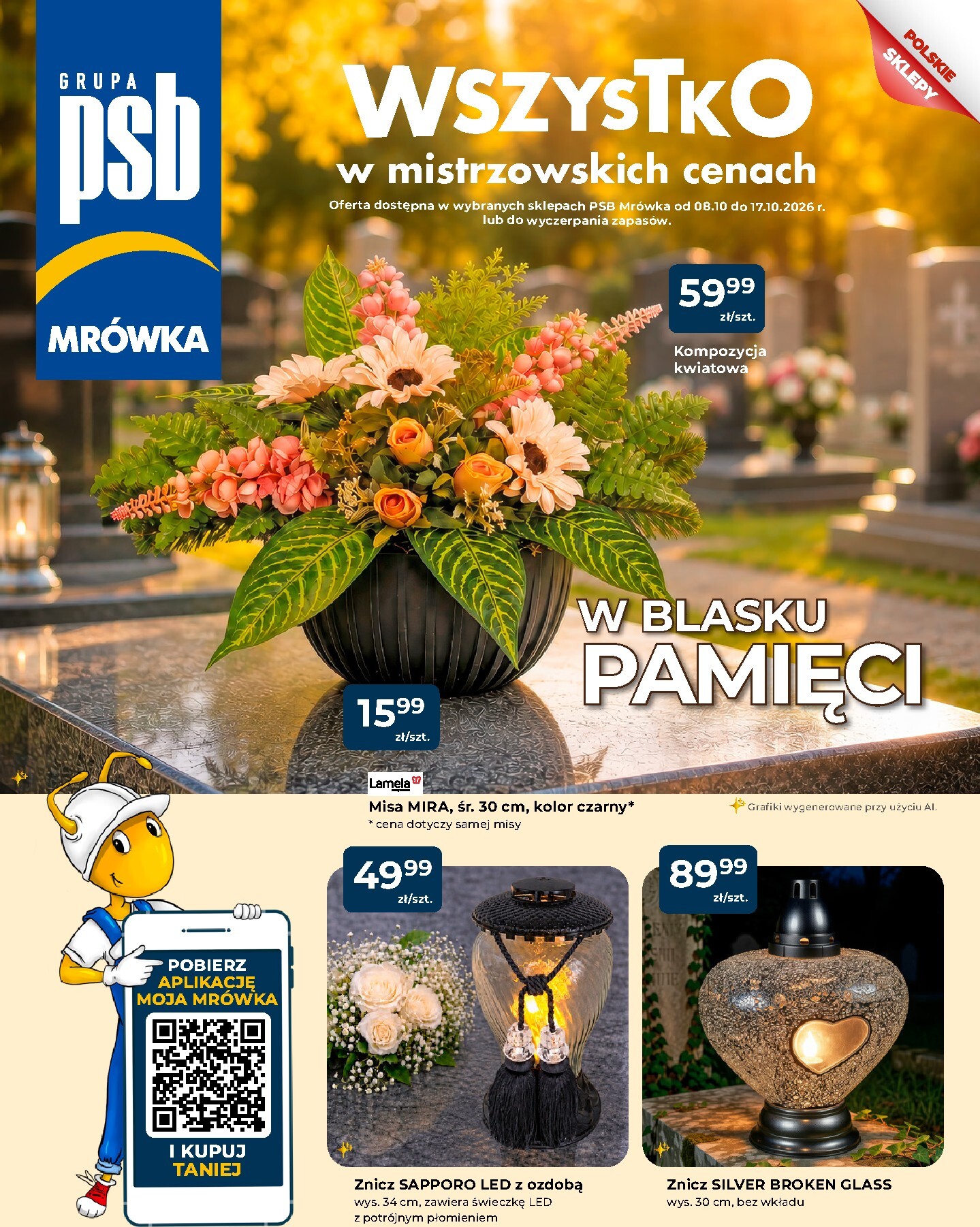 Aktualna gazetka Mrówka - Człuchów ważna od 08.10.2026 do 17.10.2026