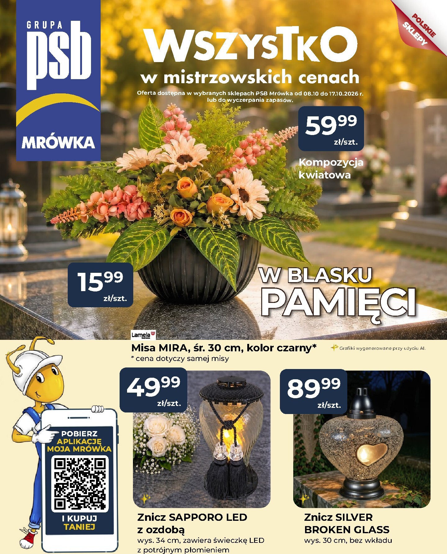 Aktualna gazetka Mrówka - Bytów ważna od 08.10.2026 do 17.10.2026