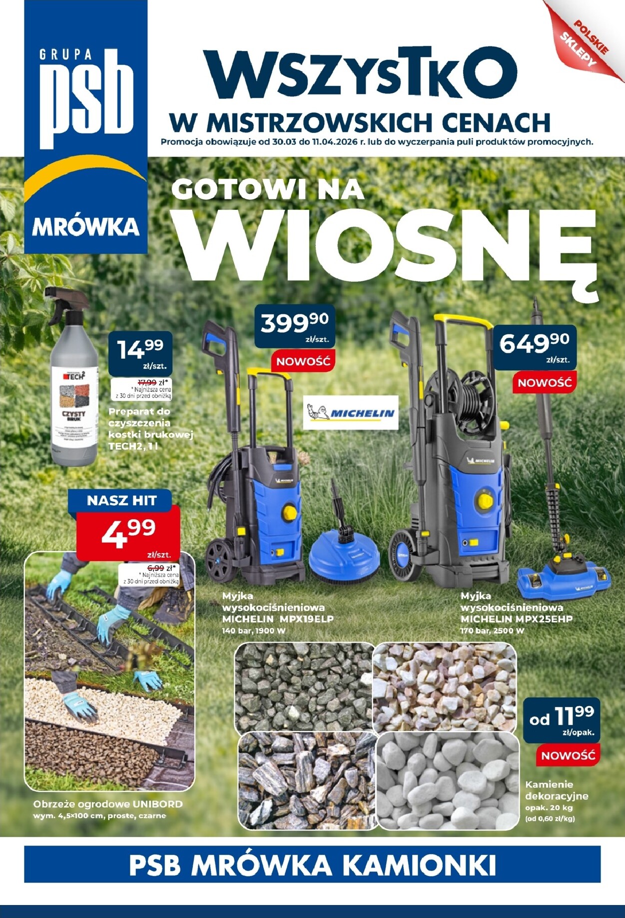 Gazetka Mrówka - Kamionki - ważna od 30.03.2026 do 11.04.2026