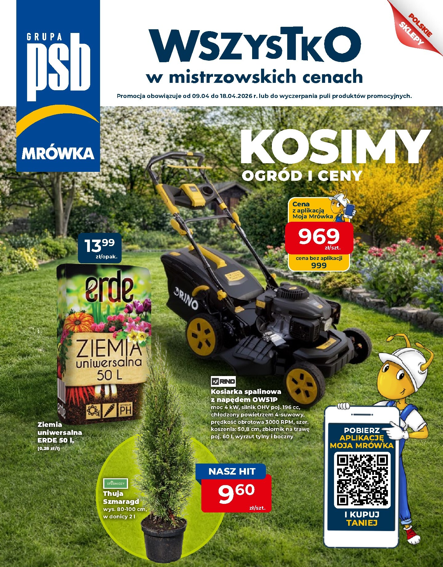 Aktualna gazetka Mrówka - Andrychów ważna od 09.04.2026 do 18.04.2026