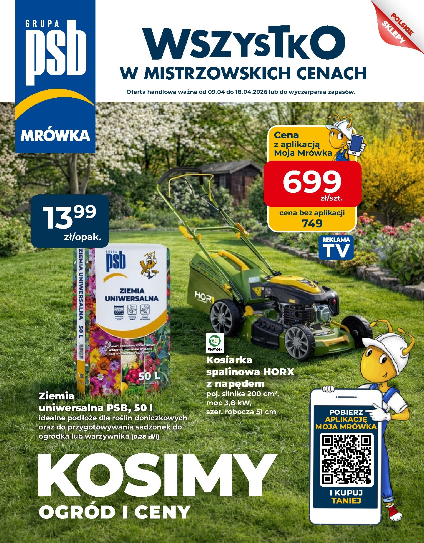 Aktualna gazetka Mrówka - Będzino ważna od 09.04.2026 do 18.04.2026