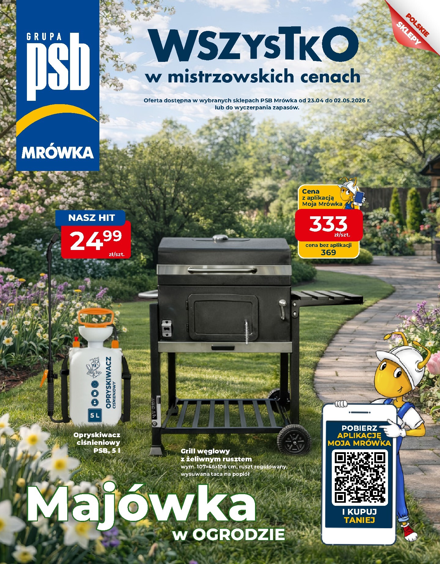 Aktualna gazetka Mrówka - Będzino ważna od 23.04.2026 do 02.05.2026