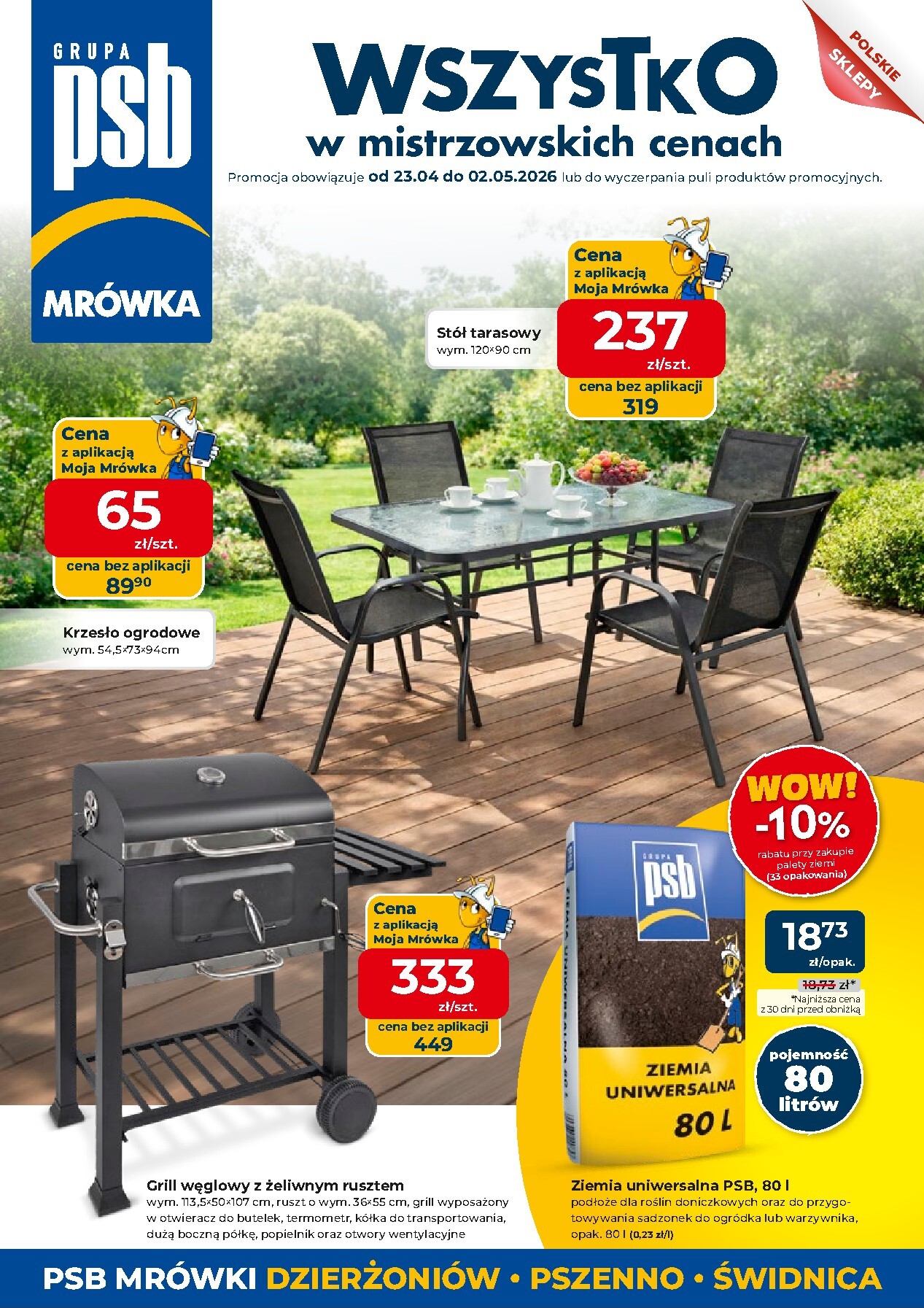 Aktualna gazetka Mrówka - Pszenno ważna od 23.04.2026 do 02.05.2026