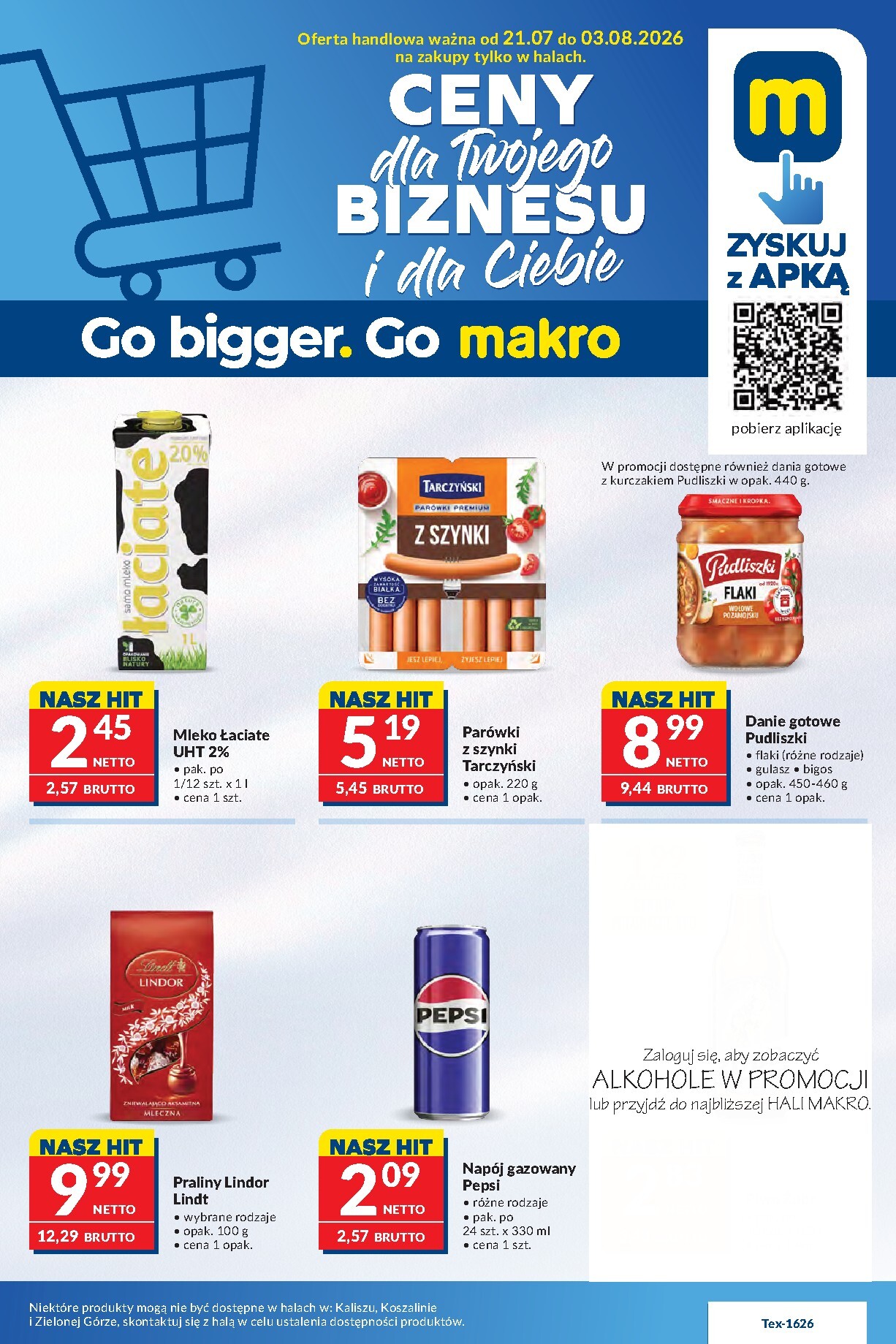 Nowa gazetka Makro - Mega oferty dla Twojego Sklepu ważna od 21.07.2026 do 03.08.2026