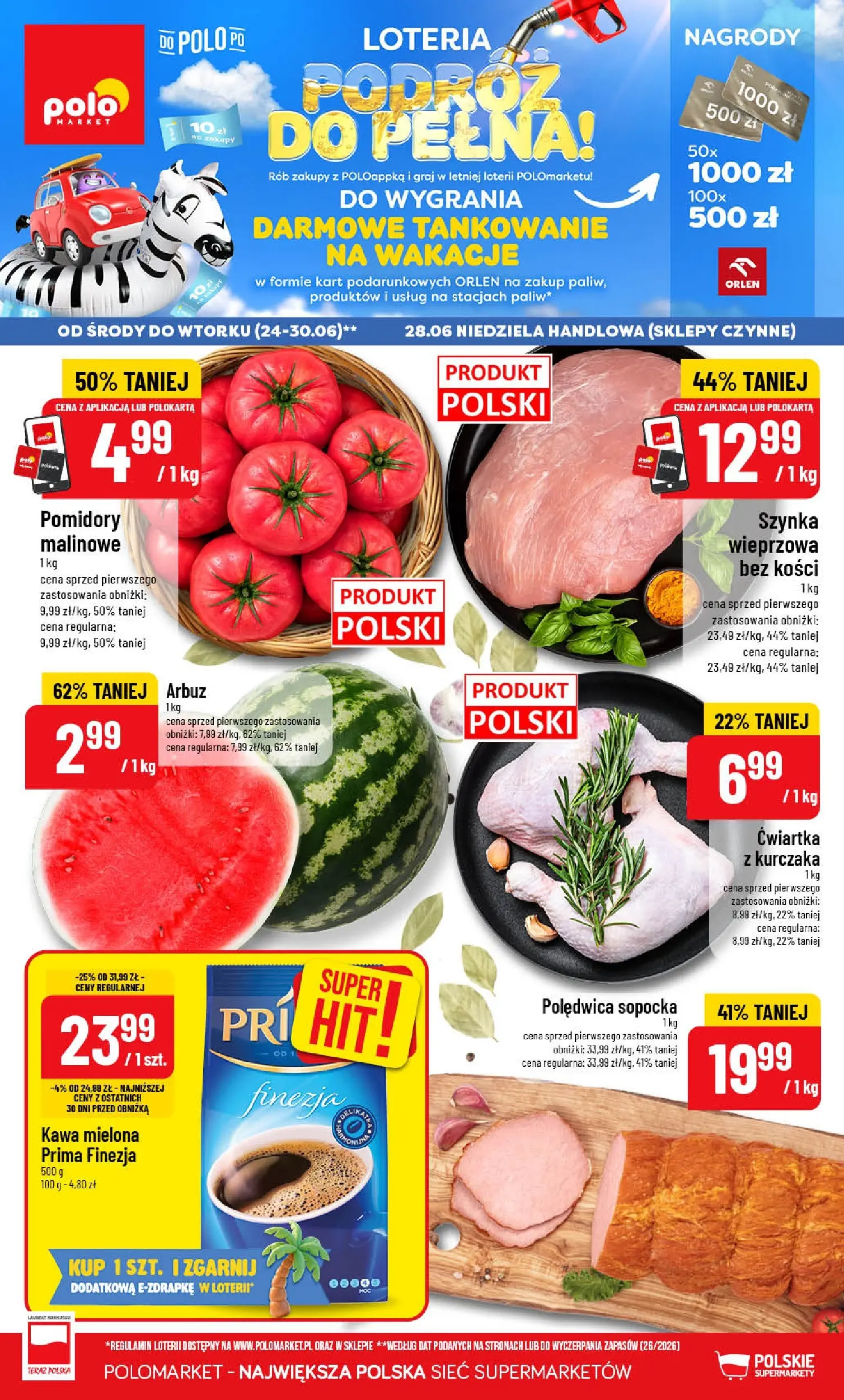 Nowa gazetka POLO market ważna od 24.06.2026 do 30.06.2026
