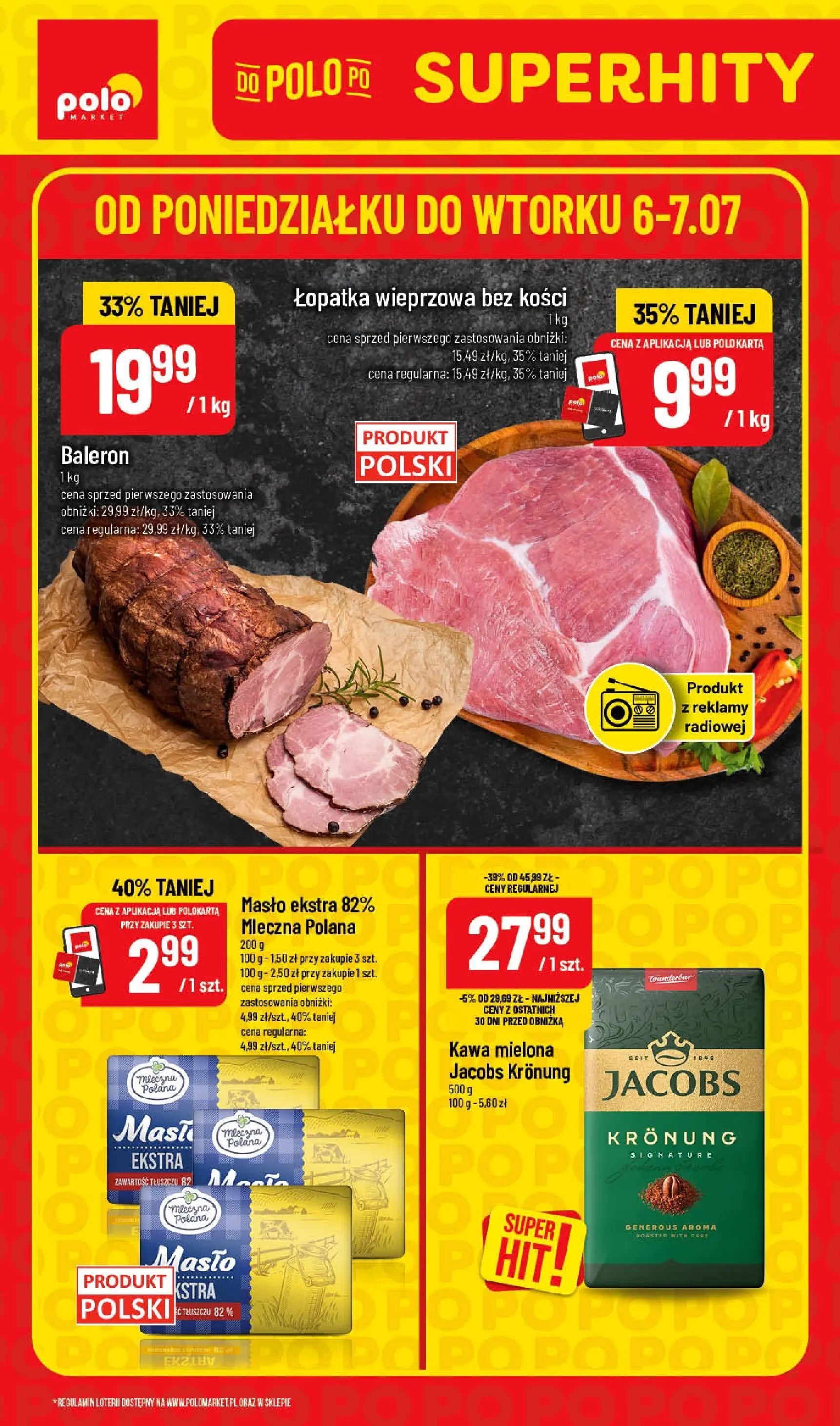 Aktualna gazetka POLO market ważna od 06.07.2026 do 07.07.2026