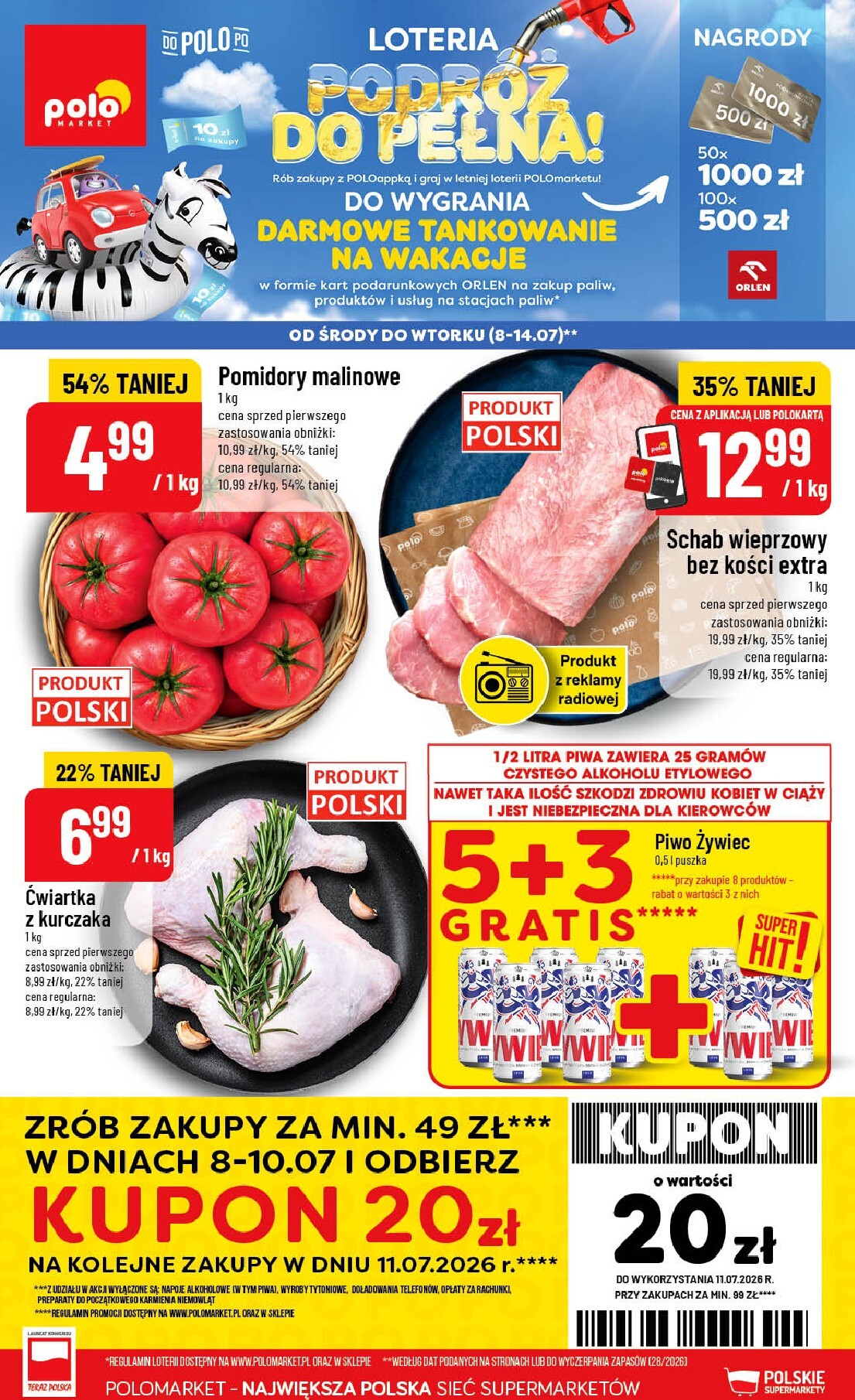Nowa gazetka POLO market ważna od 08.07.2026 do 14.07.2026
