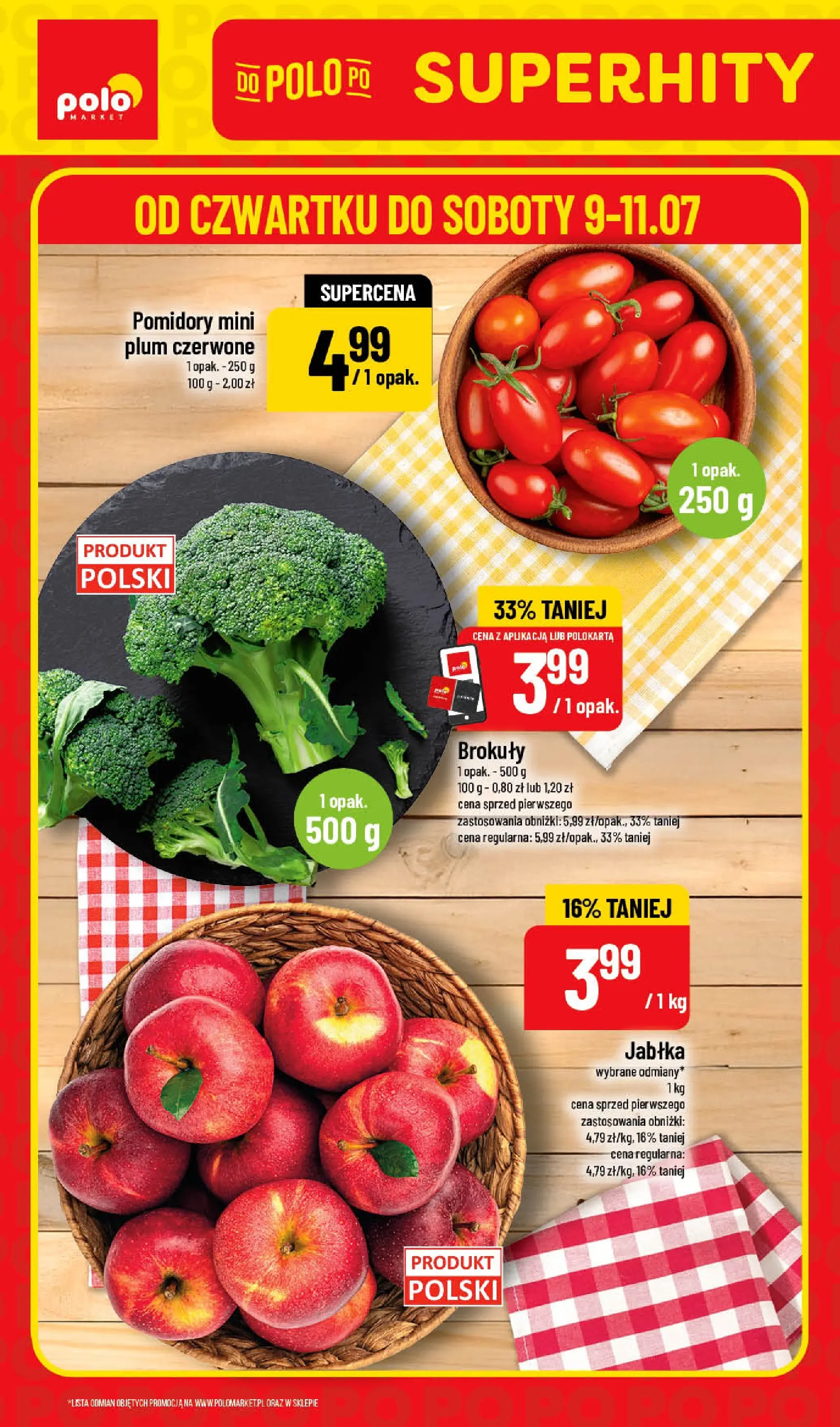 Aktualna gazetka POLO market ważna od 09.07.2026 do 11.07.2026