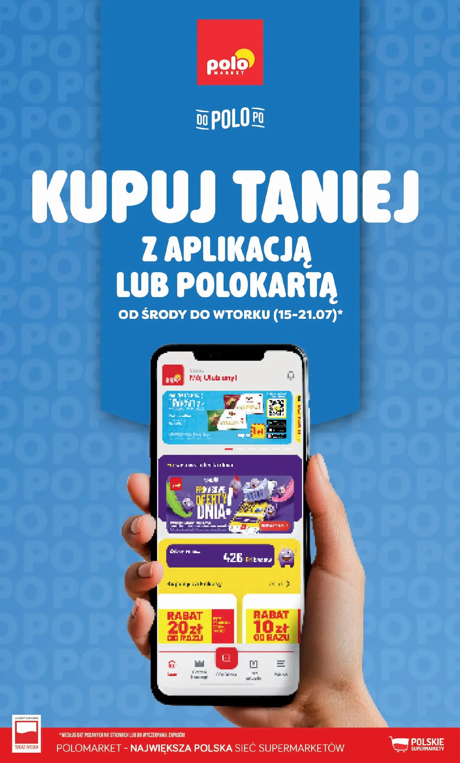 Aktualna gazetka POLO market ważna od 15.07.2026 do 21.07.2026