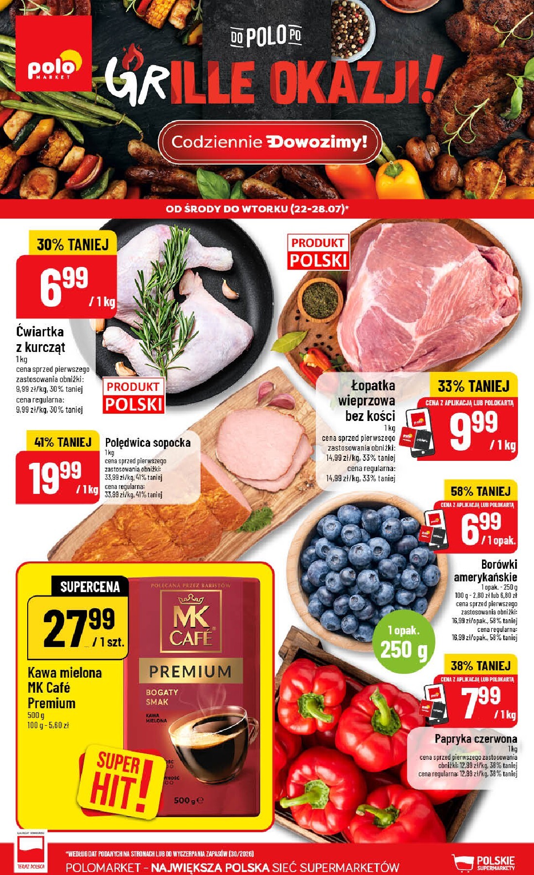 Nowa gazetka POLO market ważna od 22.07.2026 do 28.07.2026