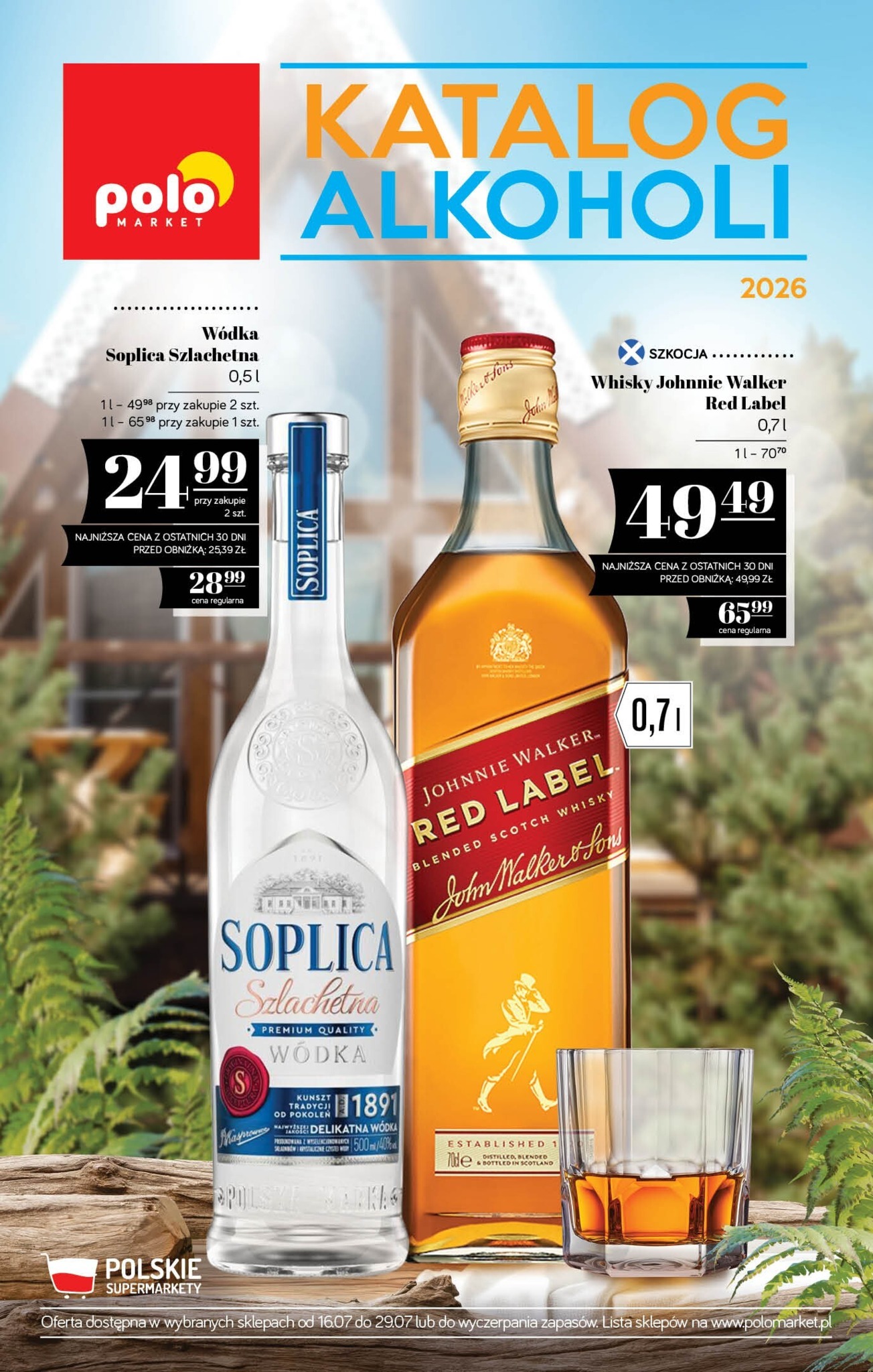 Aktualna gazetka POLO market - Katalog alkoholi ważna od 16.07.2026 do 29.07.2026