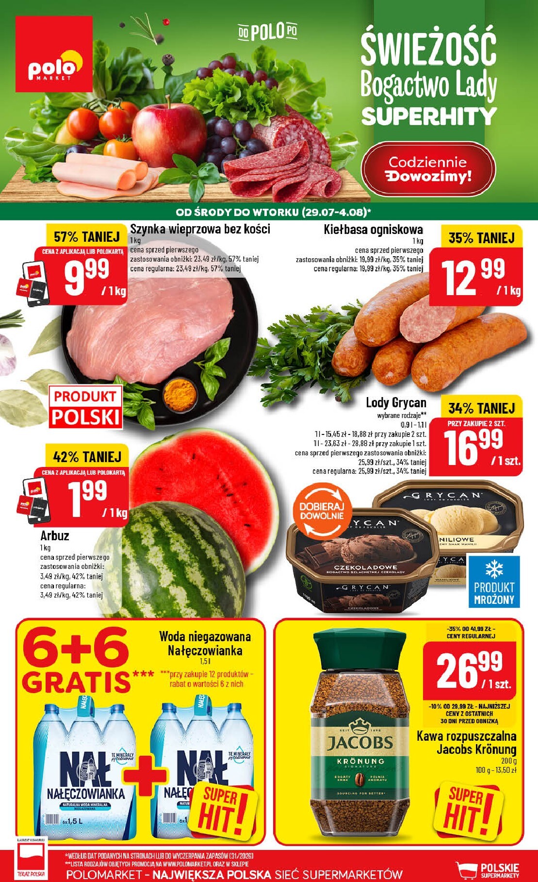 Nowa gazetka POLO market ważna od 29.07.2026 do 04.08.2026
